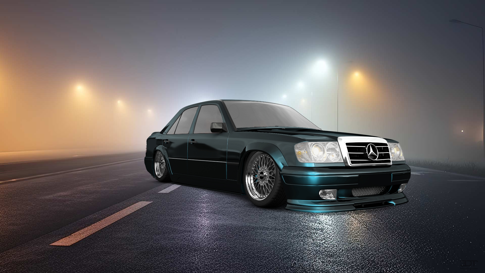 Mercedes E-Class Sedan 1984 tuning