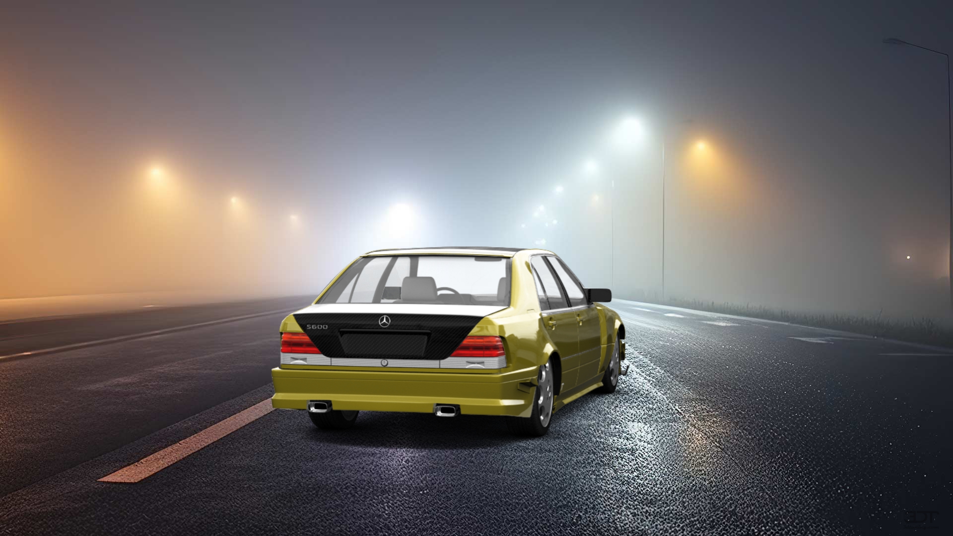 Mercedes S Class Sedan 1992
