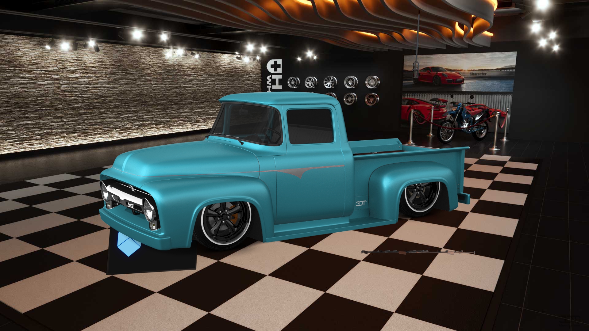 Ford F-100 2 Door truck 1956