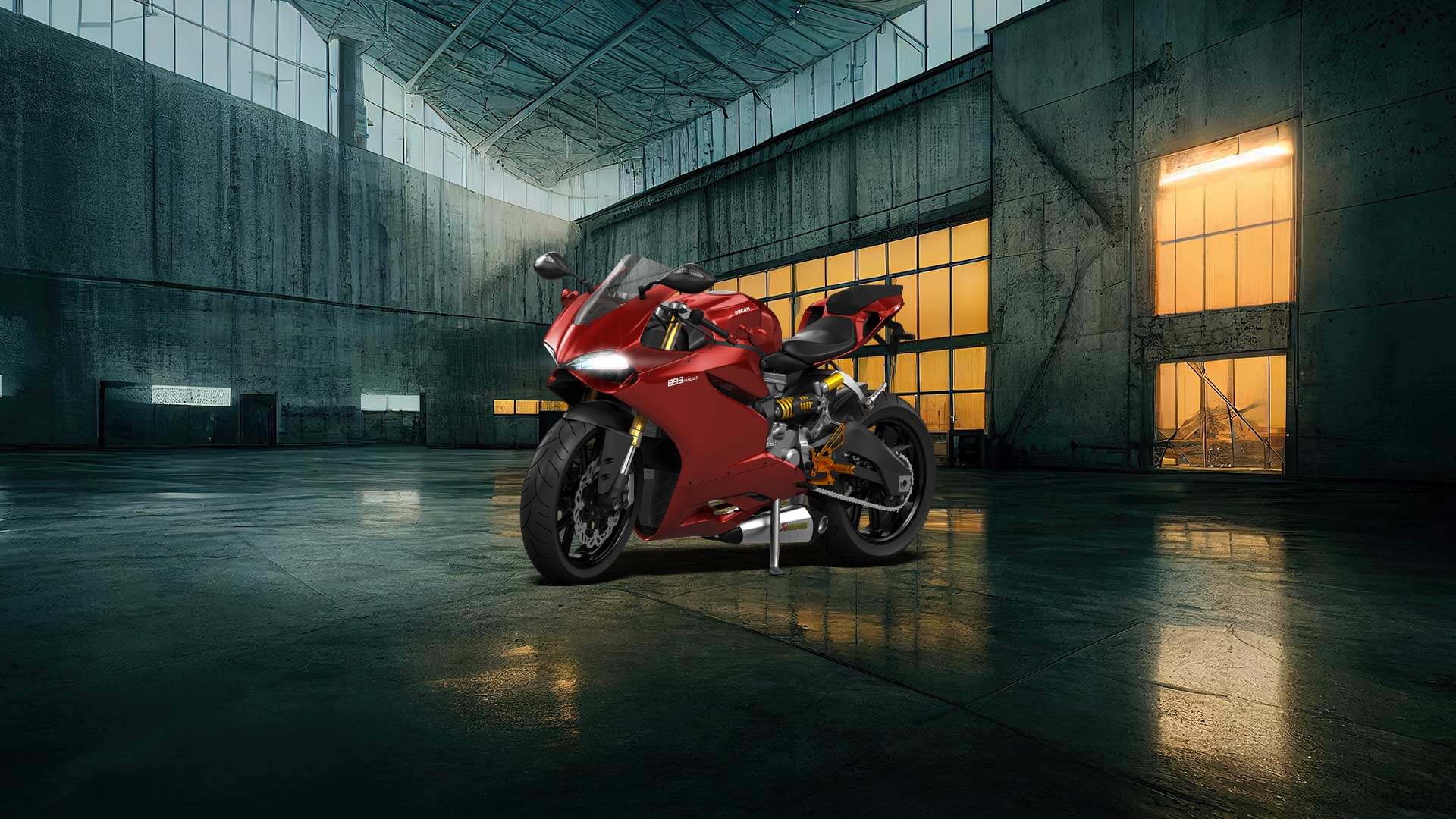 Ducati 899 Panigale Sport Bike 2015 tuning