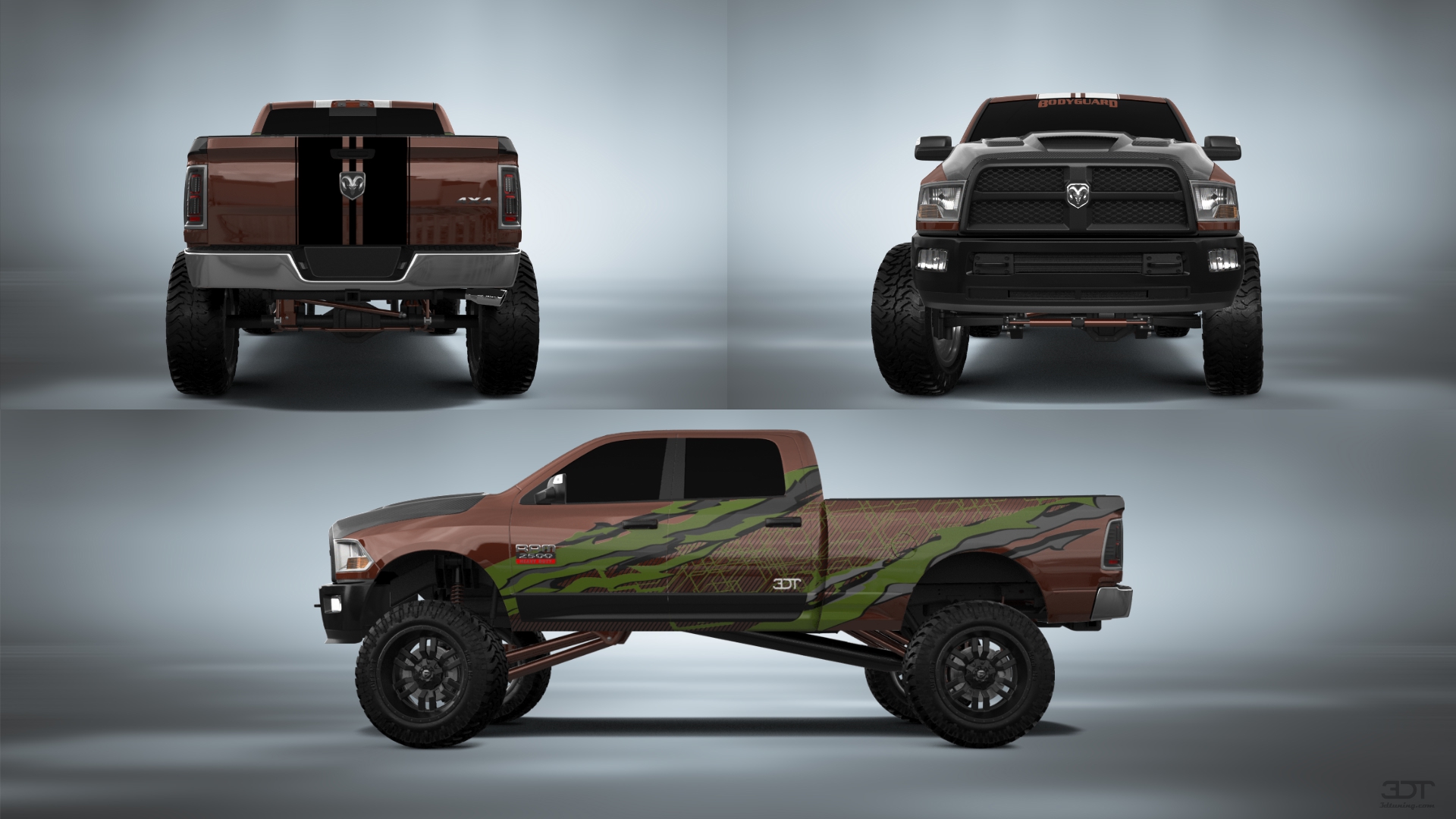Dodge Ram 2500 4 Door Truck 2014 tuning