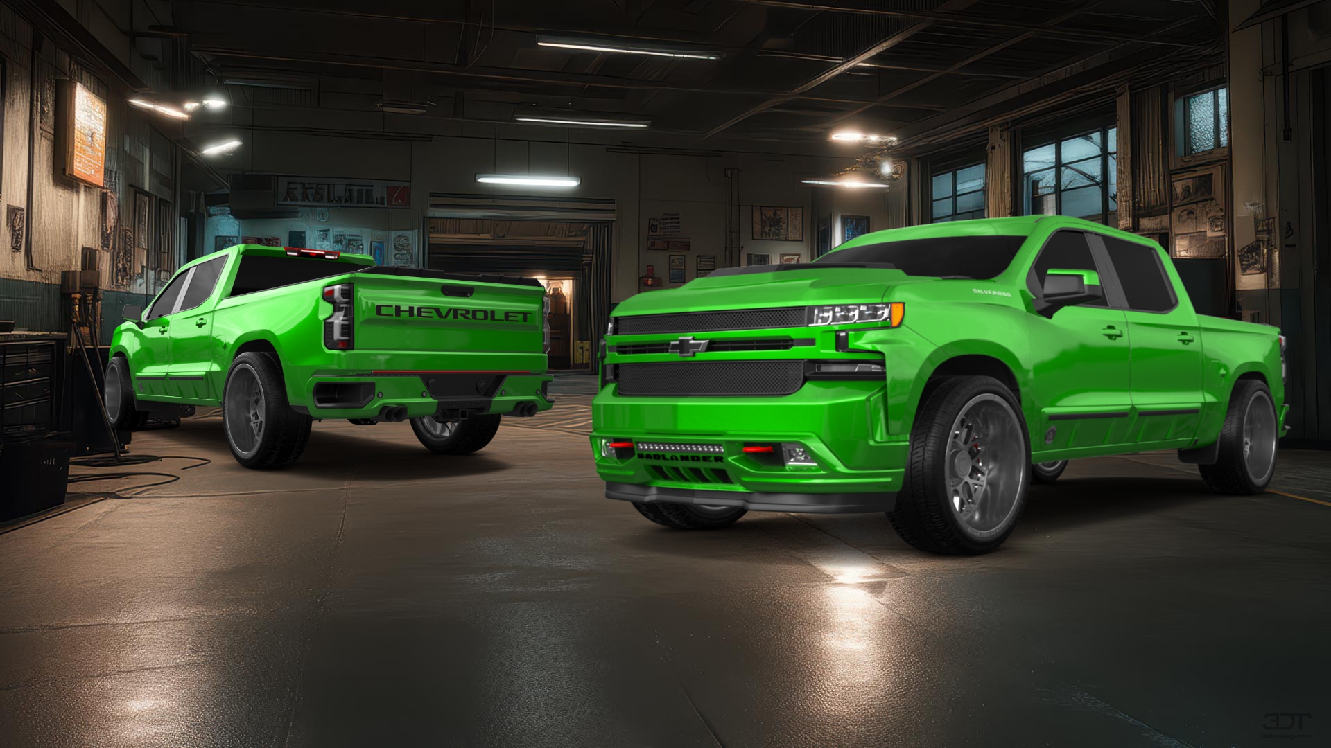 Chevrolet Silverado 1500 4 Door pickup truck 2019 tuning