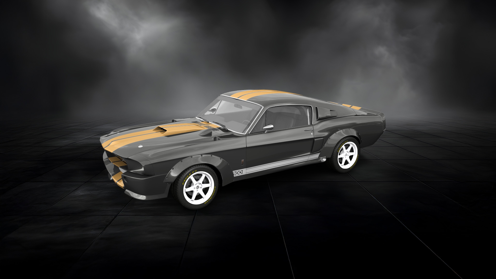 Mustang GT500 2 Door Coupe 1968