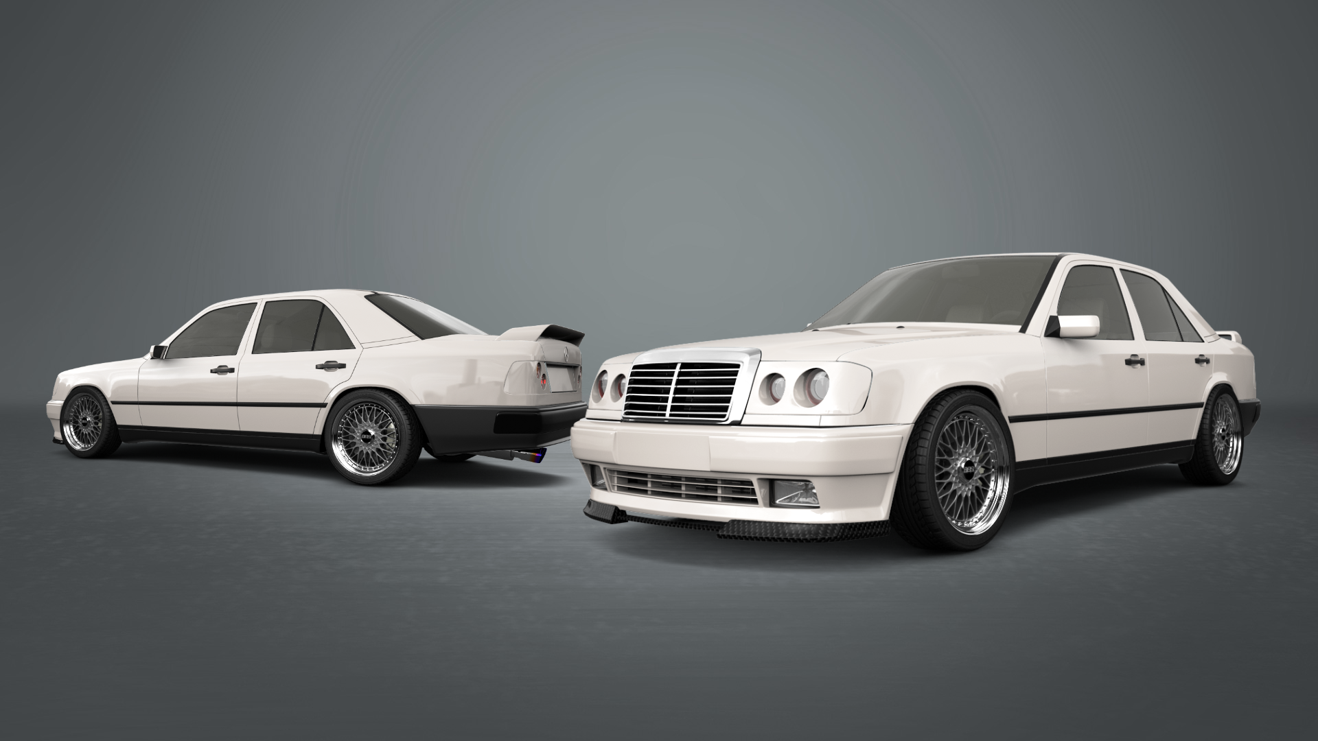 Mercedes E-Class Sedan 1984 tuning