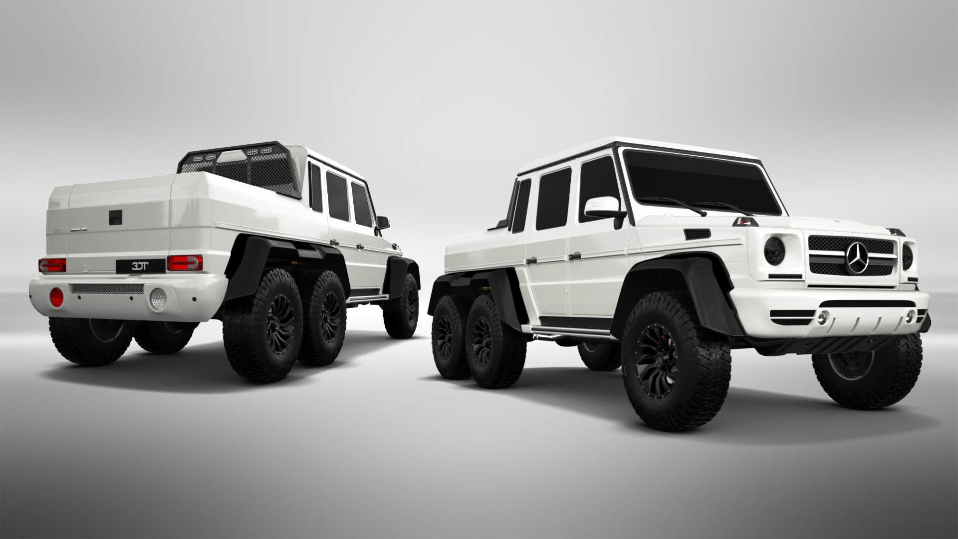 Mercedes G 63 AMG 6x6 4 Door pickup truck 2013