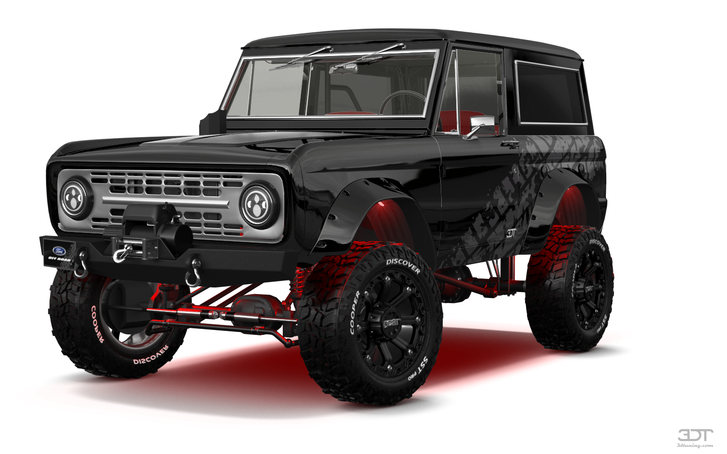Tuning Ford Bronco 3 Door SUV 1965