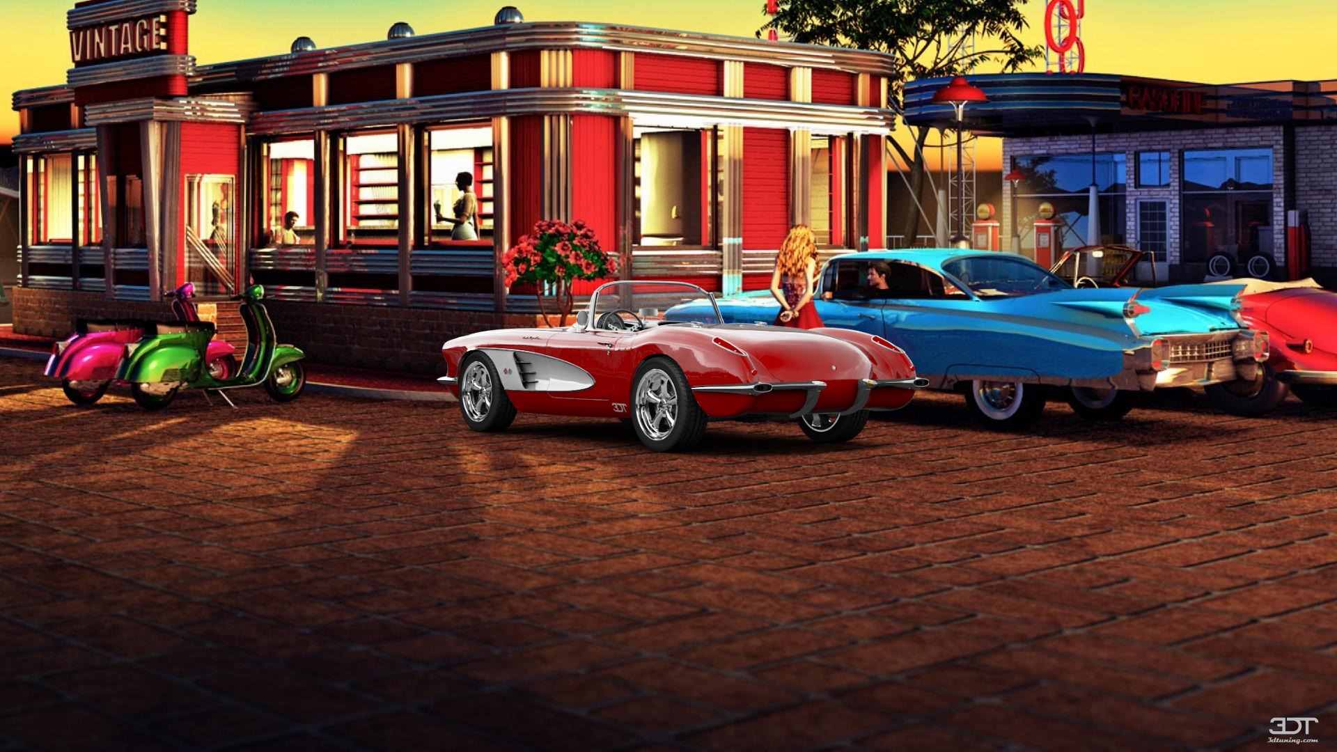 Chevrolet Corvette Convertible Coupe 1958 Images