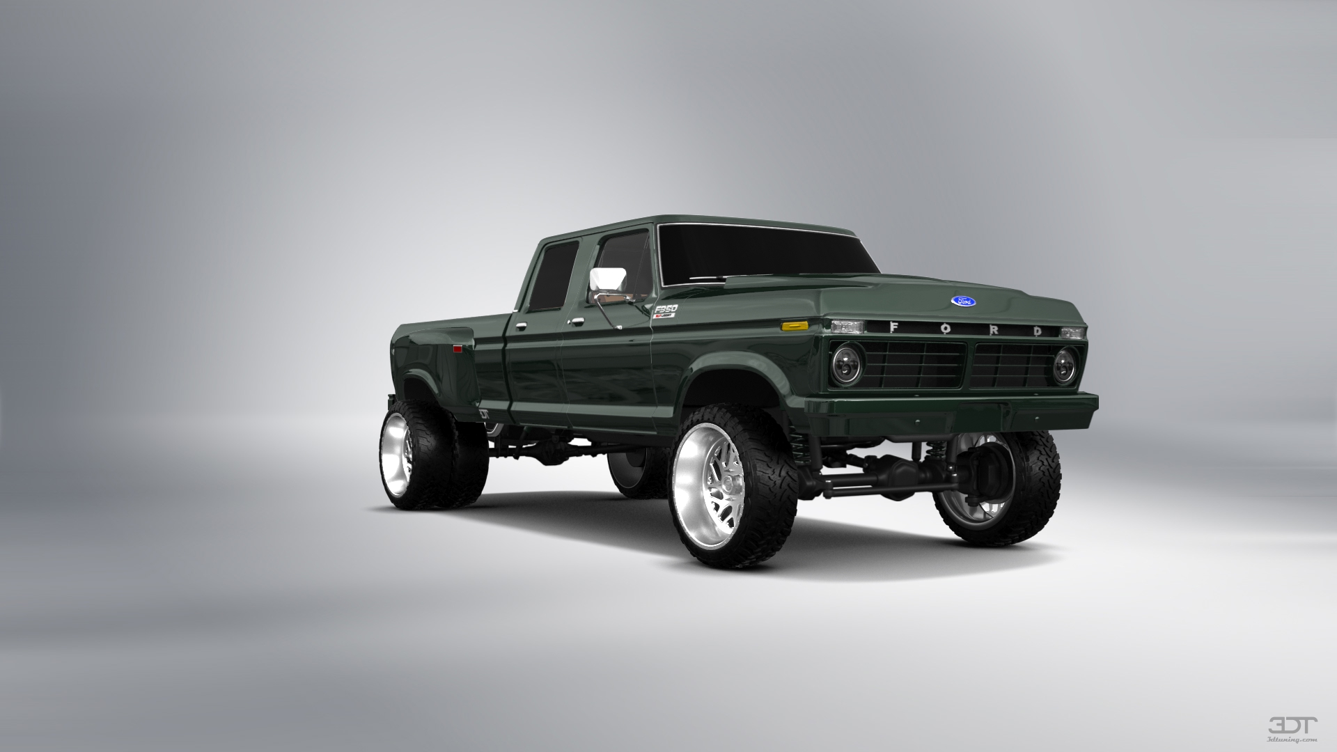 Ford F-350 Dually 4 Door pickup truck 1973