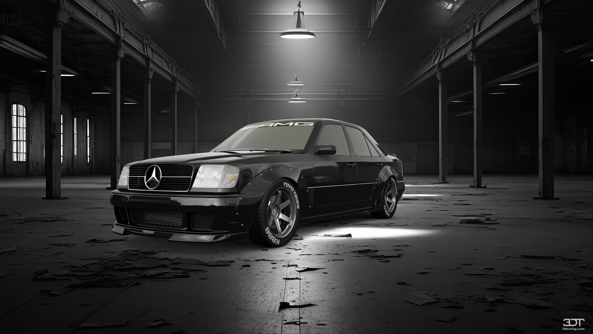 Mercedes E-Class Sedan 1984 tuning