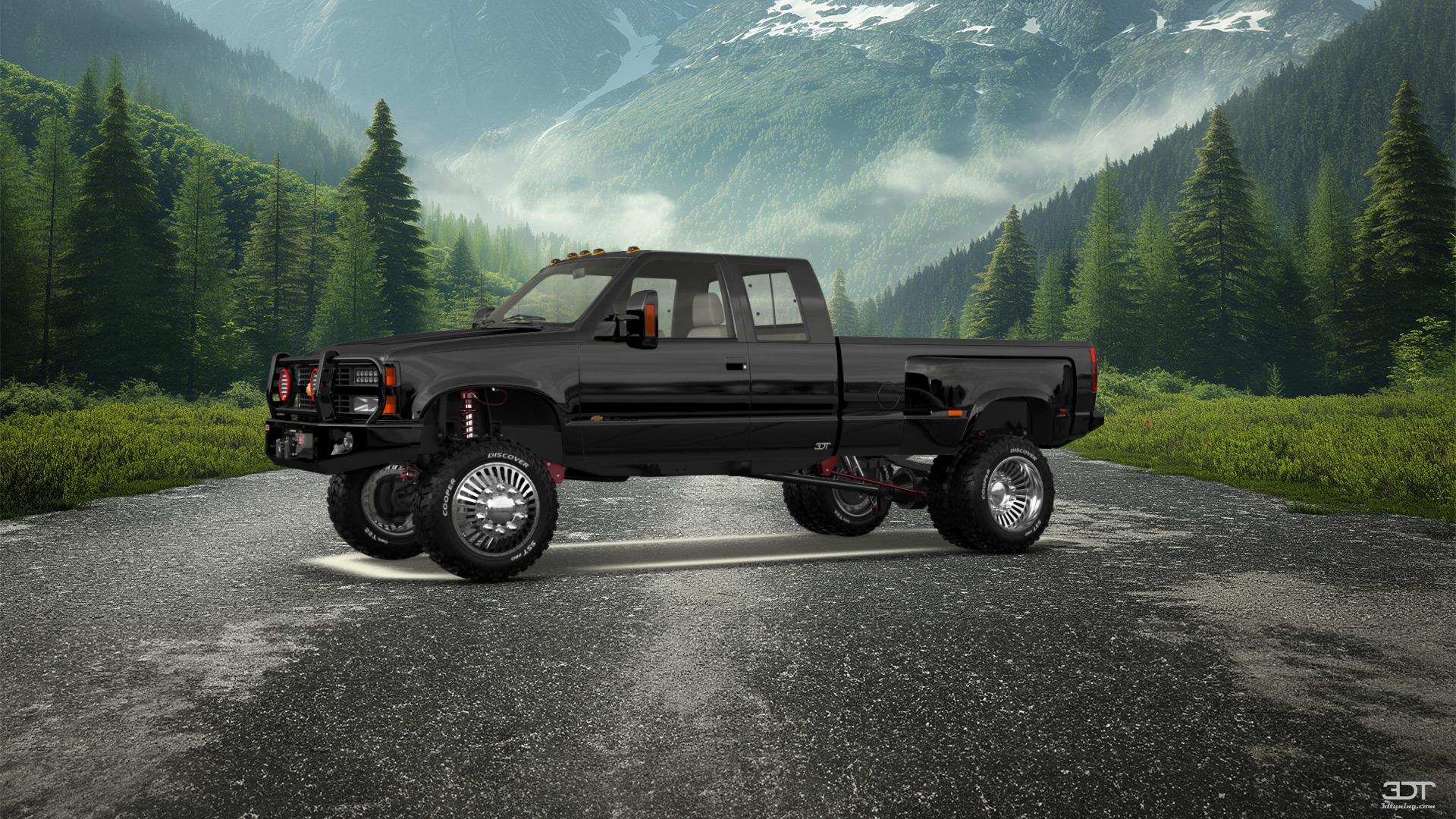 Chevrolet K3500 Extended Cab Pickup Truck 1988 tuning