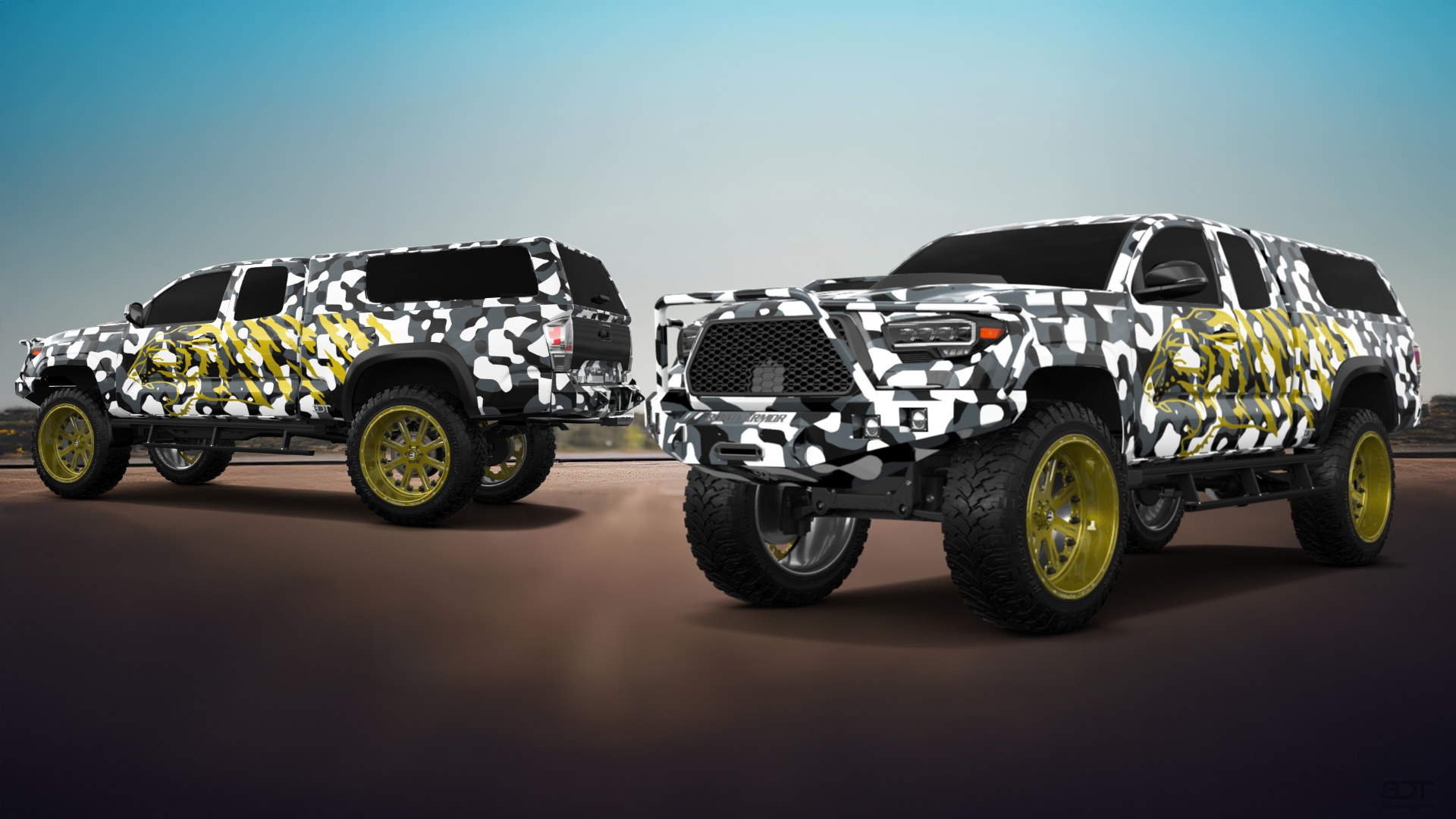 Toyota Tacoma Access Cab 4 Door pickup truck 2020 tuning