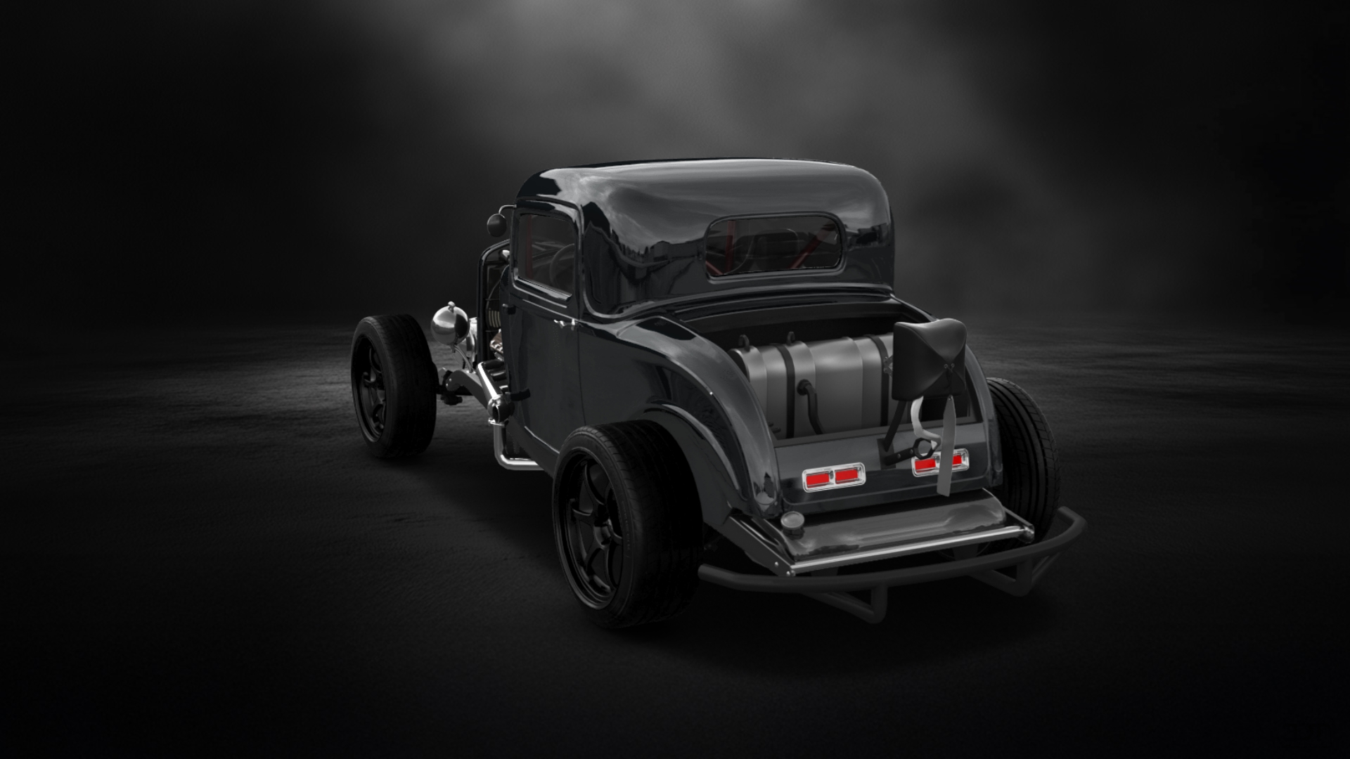 Ford Model B Deluxe 2 Door Coupe 1932 tuning