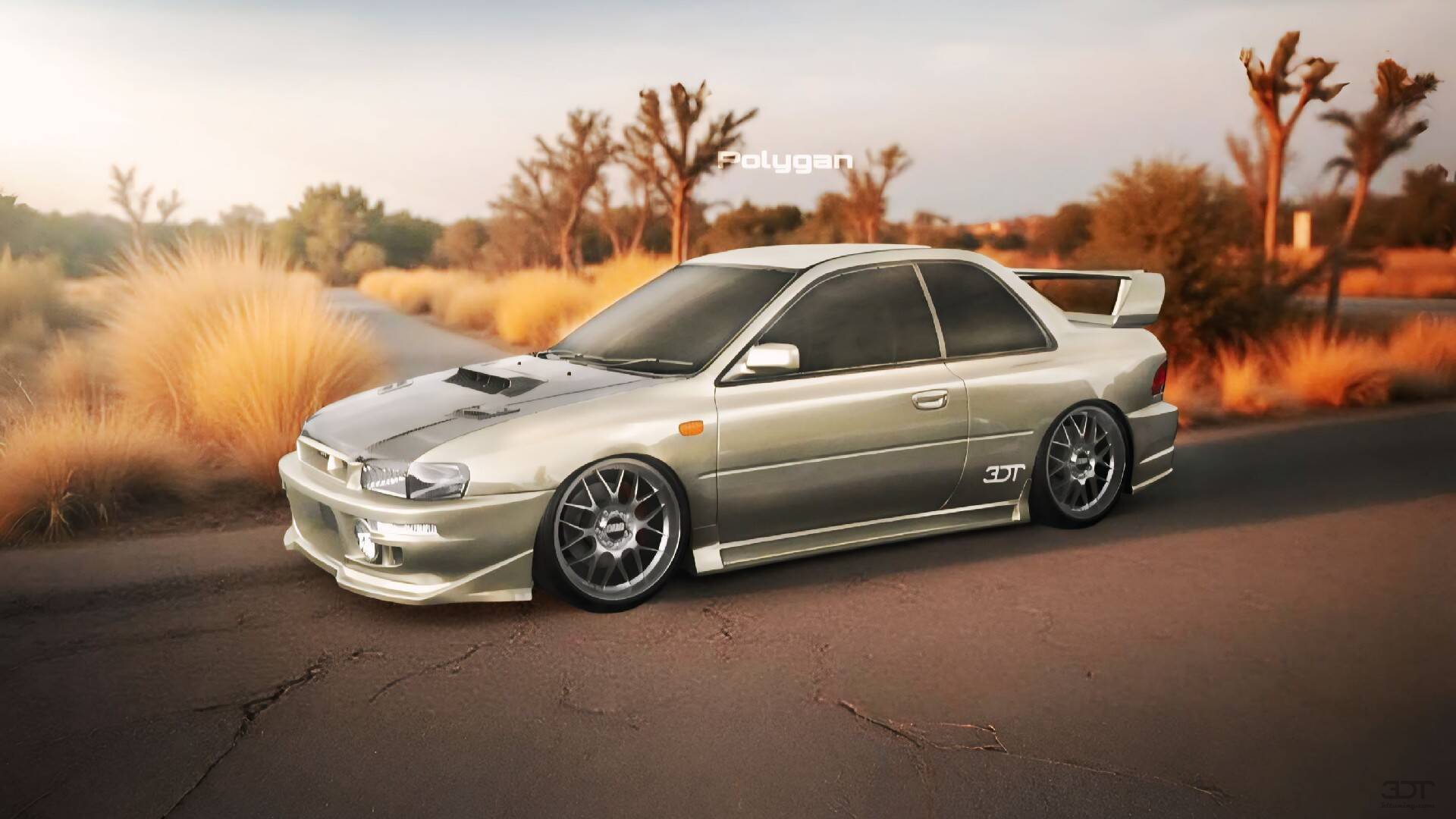 Subaru Impreza WRX STI 22B 2 Door Coupe 2000 tuning