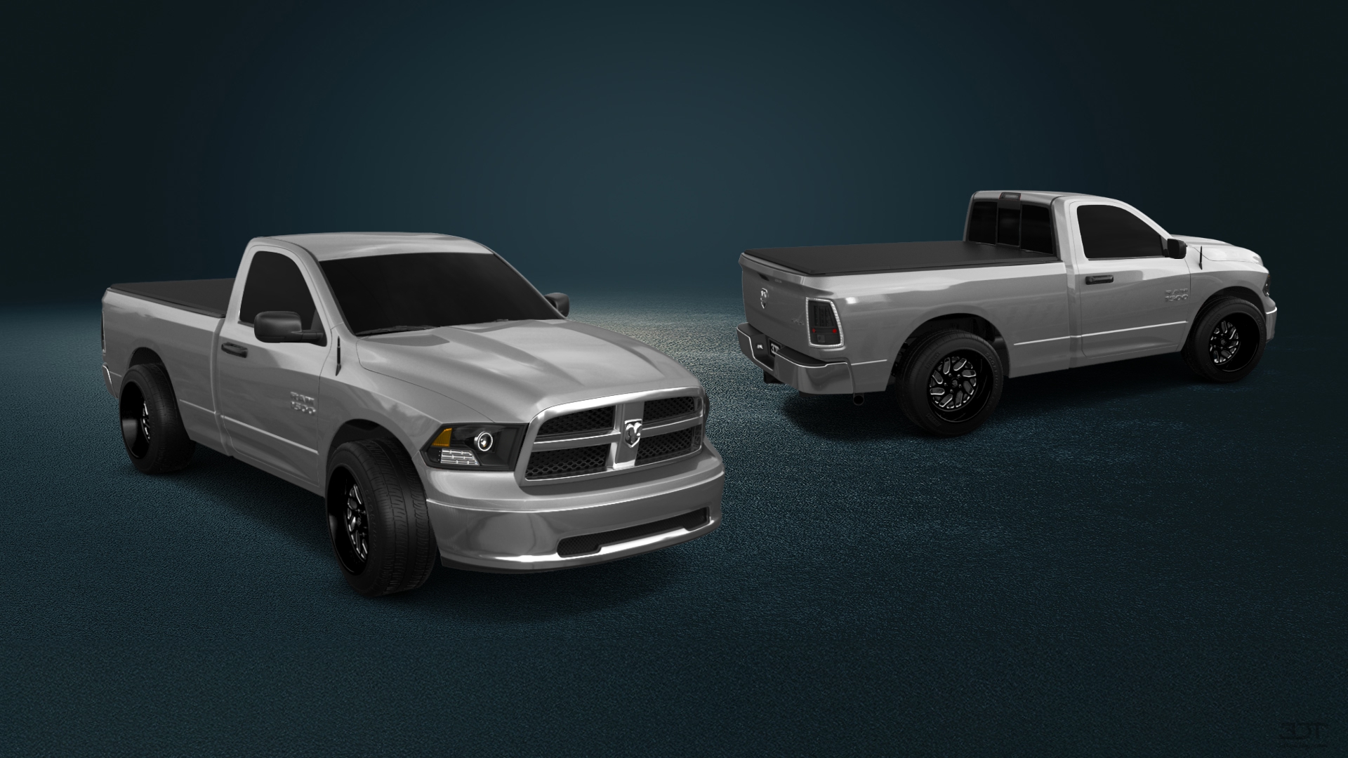 Dodge Ram 1500 6.4' box Regular Cab 2 Door pickup truck 2009 tuning