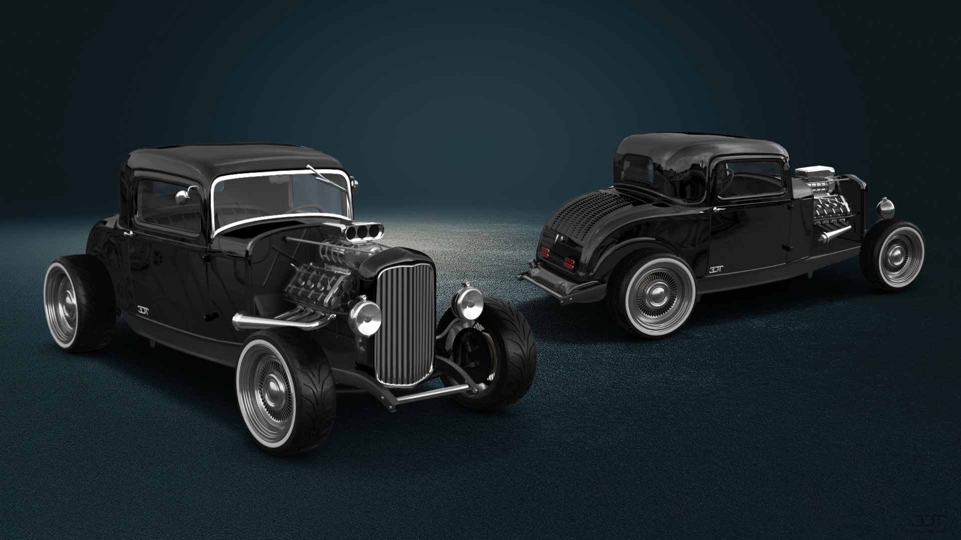 Ford Model B Deluxe 2 Door Coupe 1932 tuning