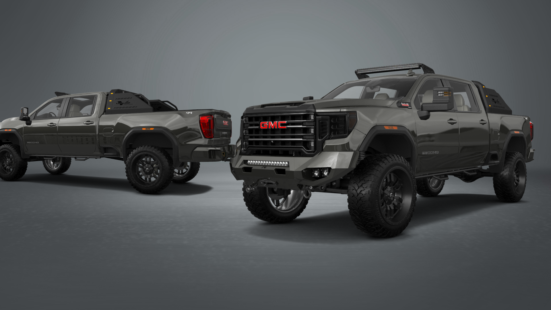 GMC Sierra 2500 HD 4 Door pickup truck 2020 tuning