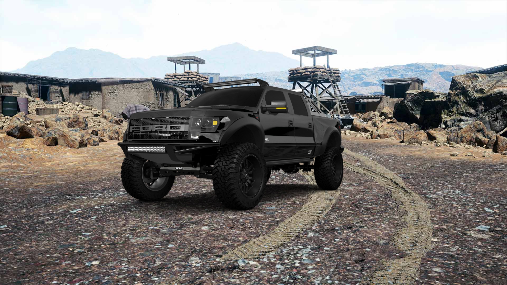 Ford F-150 SVT Raptor 4 Door pickup truck 2013 tuning
