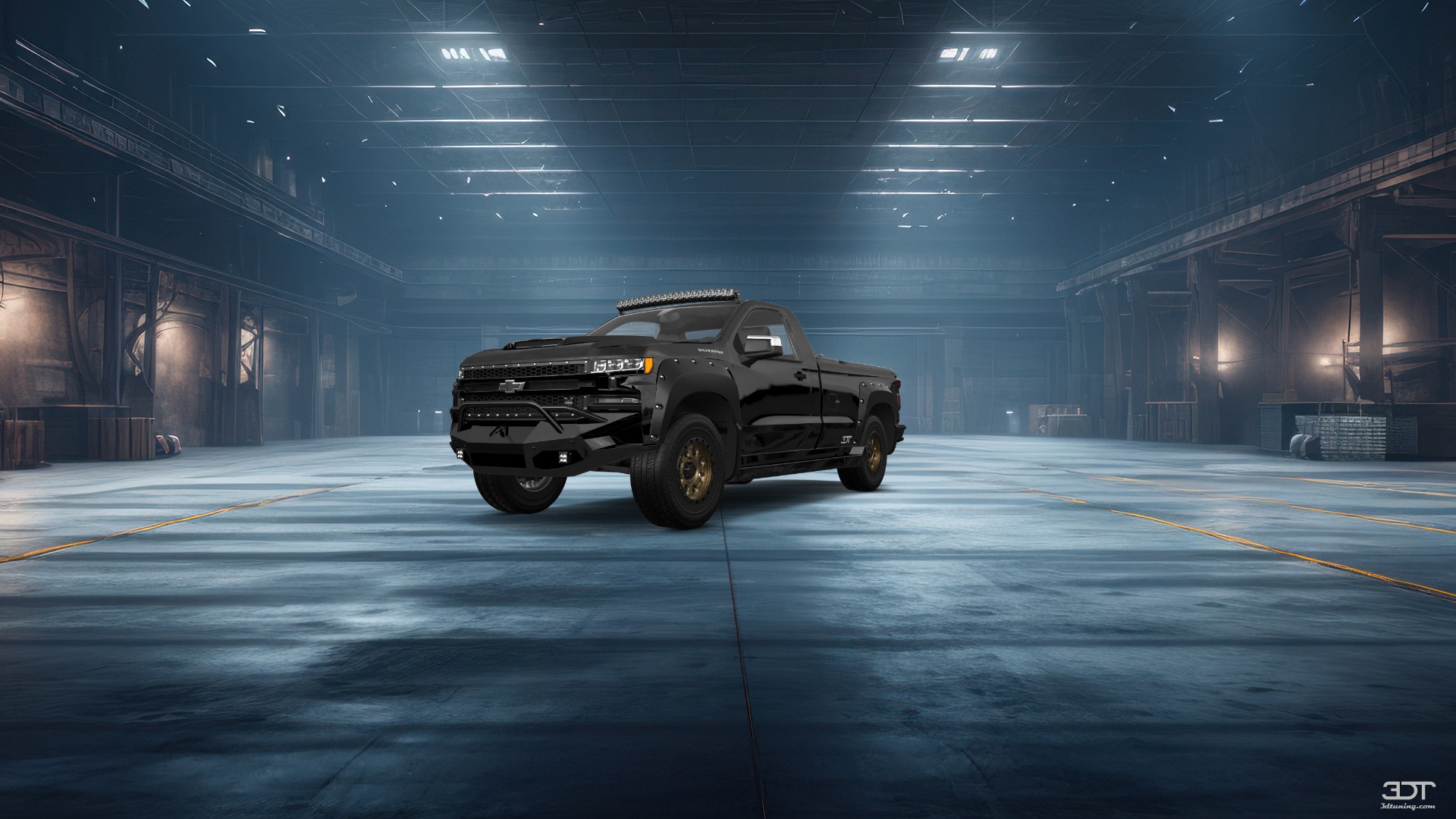 Chevrolet Silverado 1500 Regular Cab challenge 2 Door pickup truck 4019