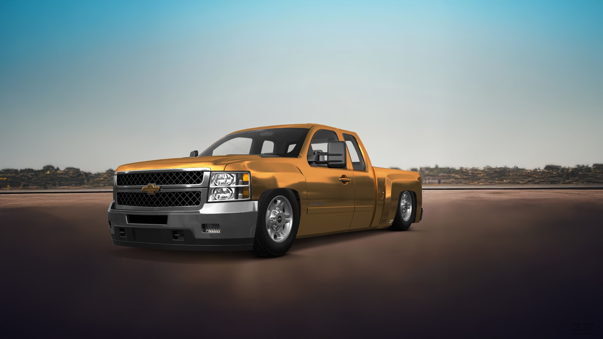 Chevrolet Silverado 2500 HD Extended Cab Pickup Truck 2007 tuning