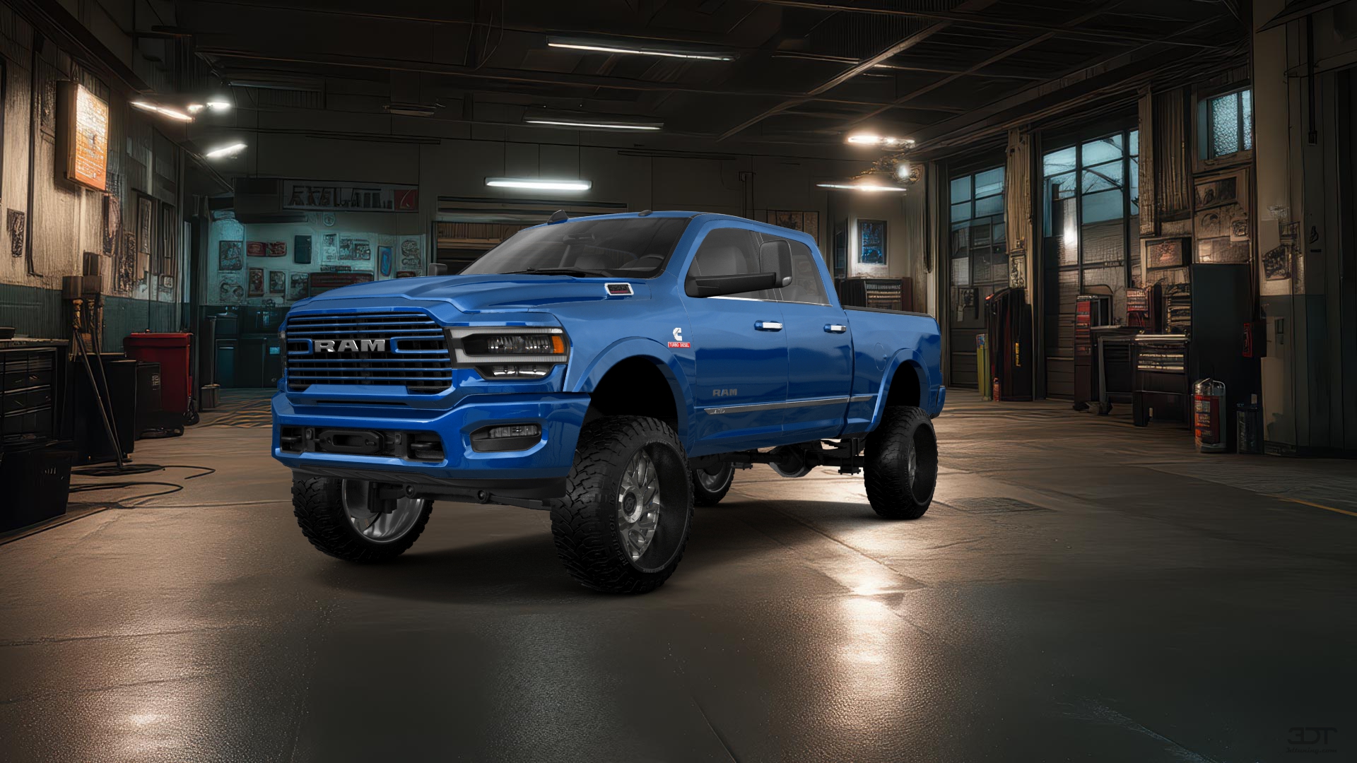 Dodge Ram 2500 4 Door pickup truck 2020 tuning