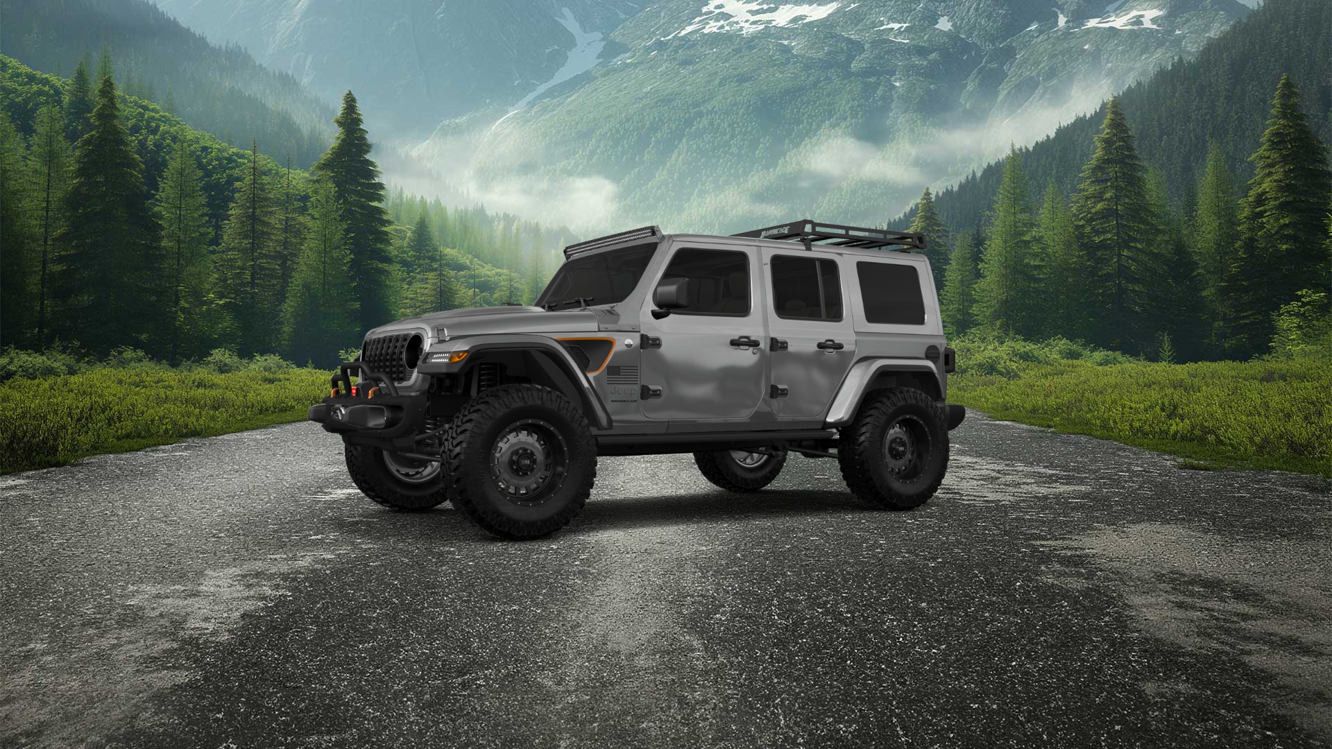 Jeep Wrangler JL 4 Door SUV 2024 tuning