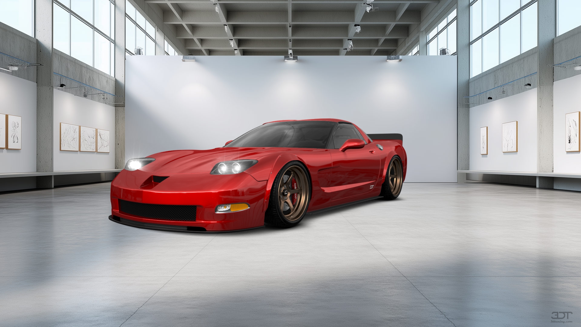 Chevrolet Corvette C5 Fastback 2 Door Coupe 1997 tuning