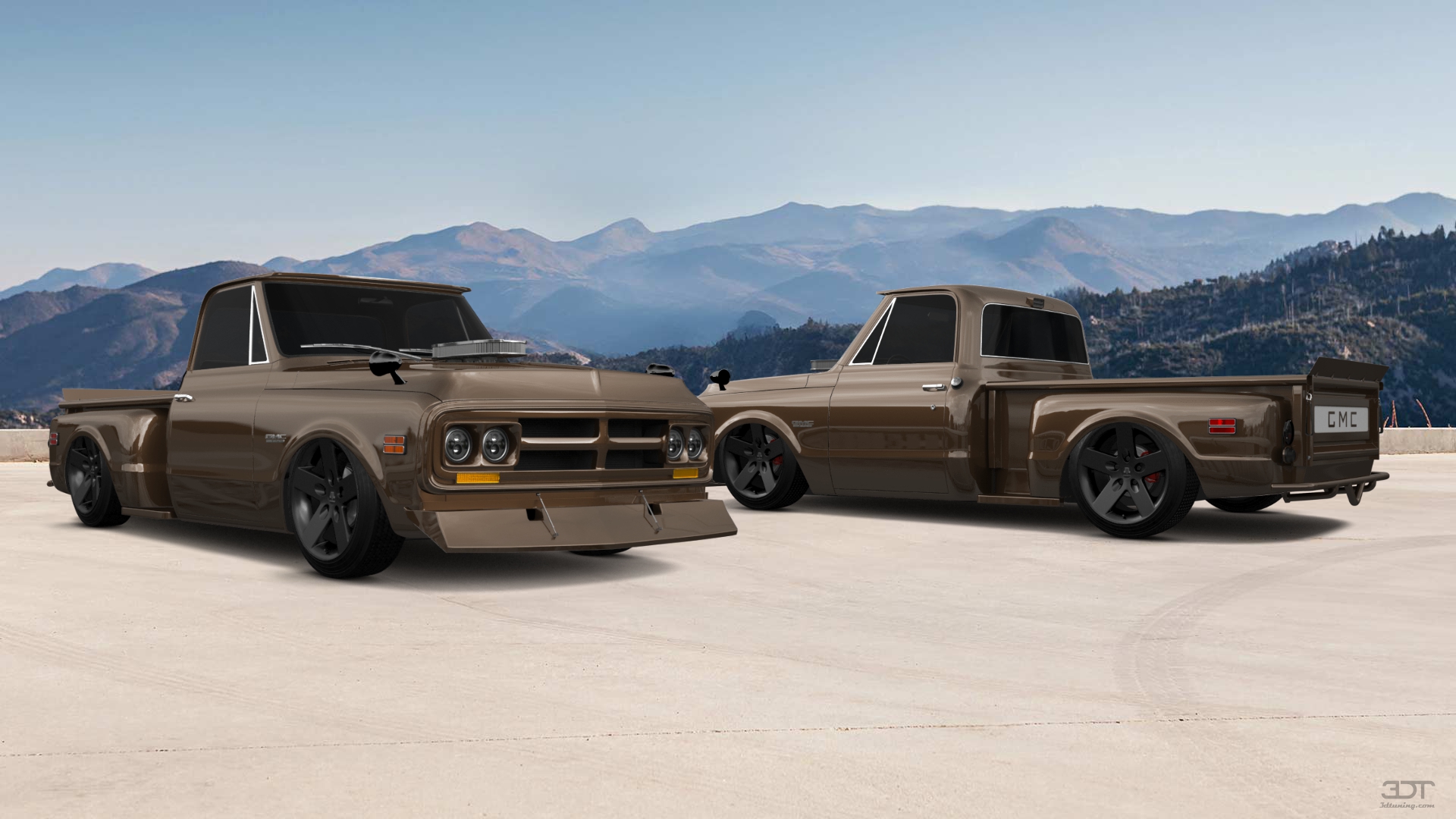 GMC K1500 2 Door pickup truck 1971 tuning