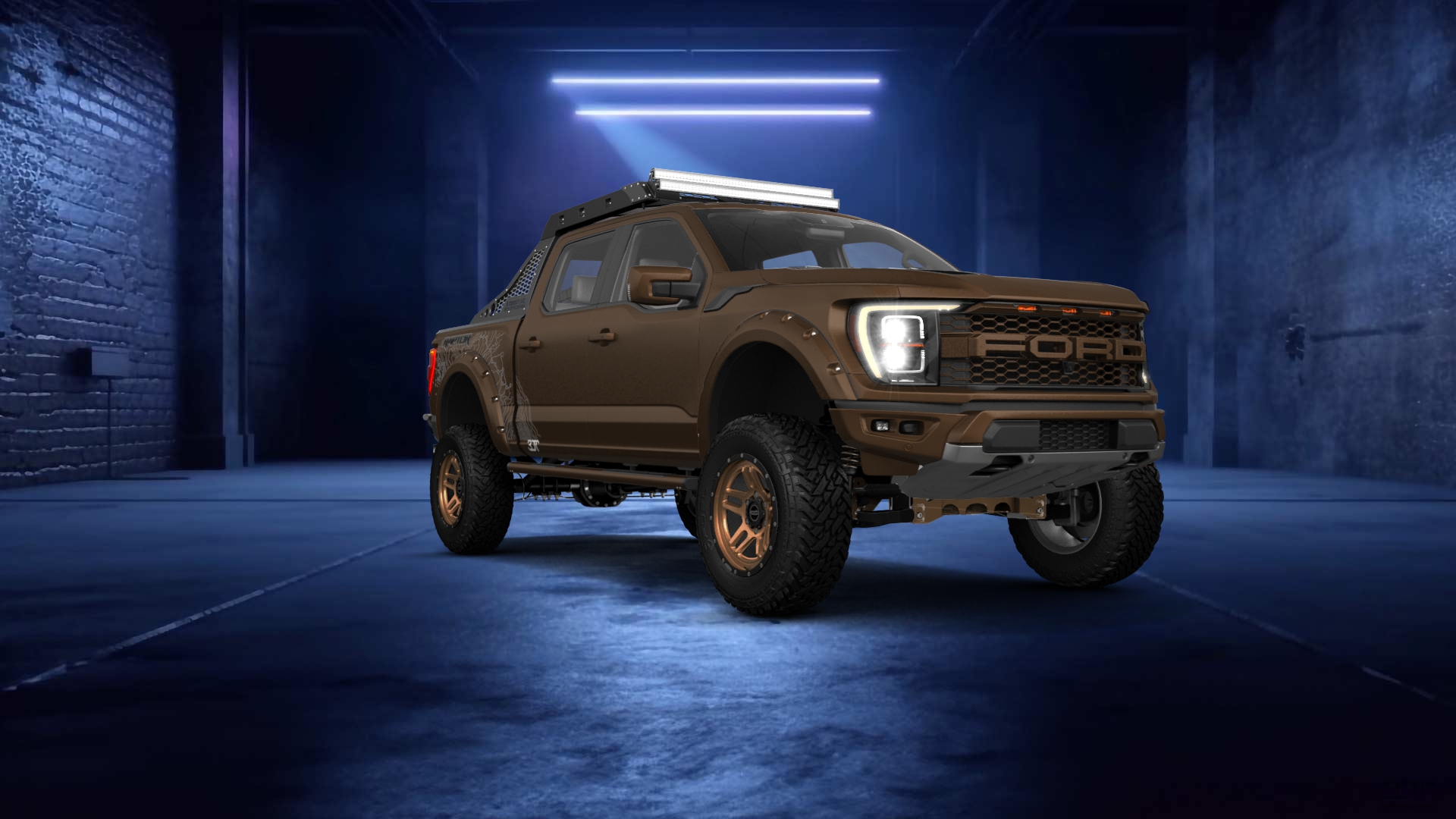 Ford F-150 Raptor 4 Door pickup truck 2021