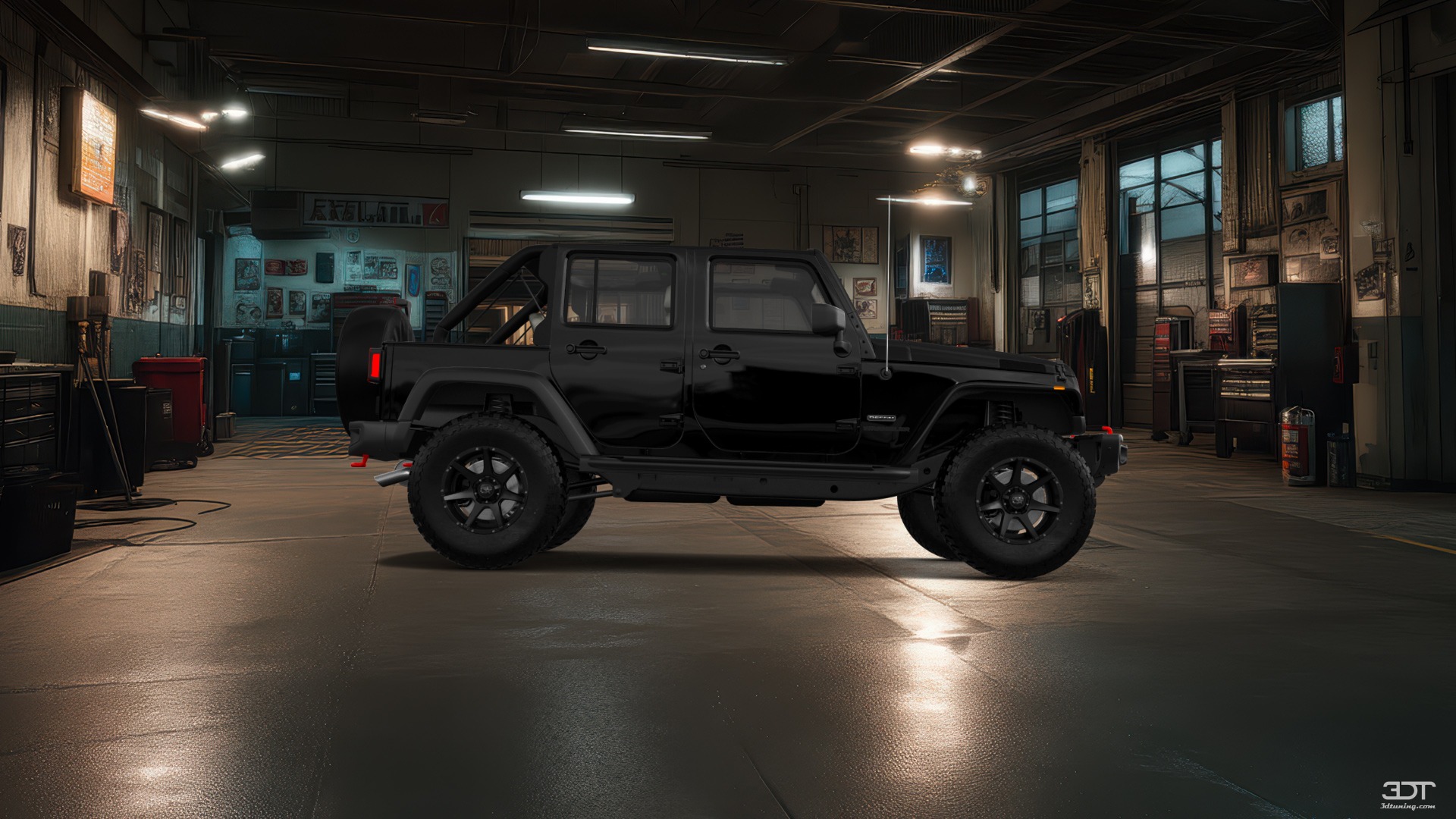 Jeep Wrangler Unlimited JK Rubicon Recon 4 Door SUV 2017 tuning