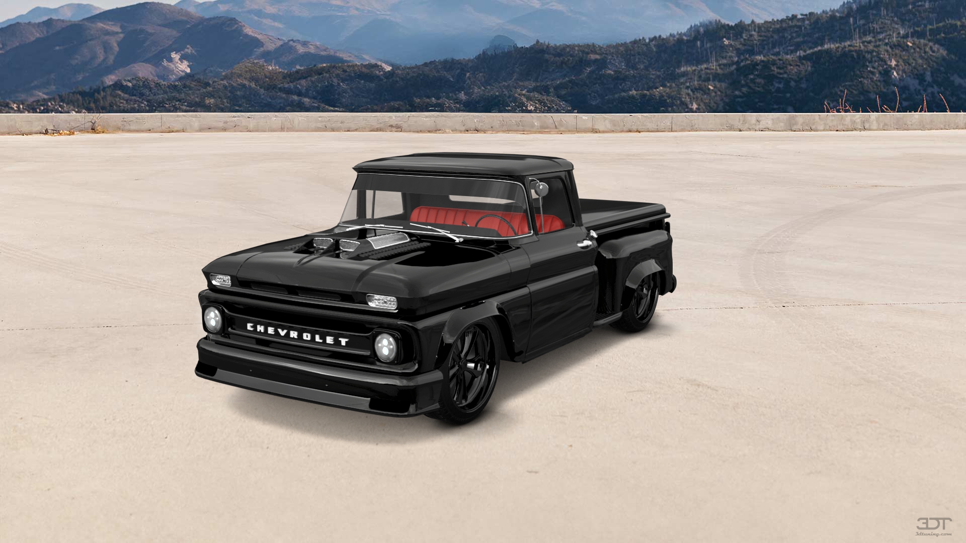 Chevrolet C-10 Stepside 2 Door pickup truck 1963 tuning