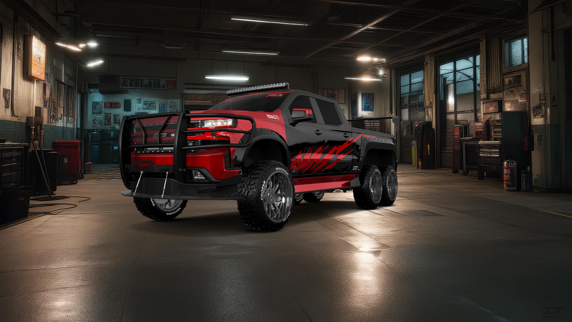 Chevrolet Silverado Hennessey Goliath 6X6 Truck 2020 tuning