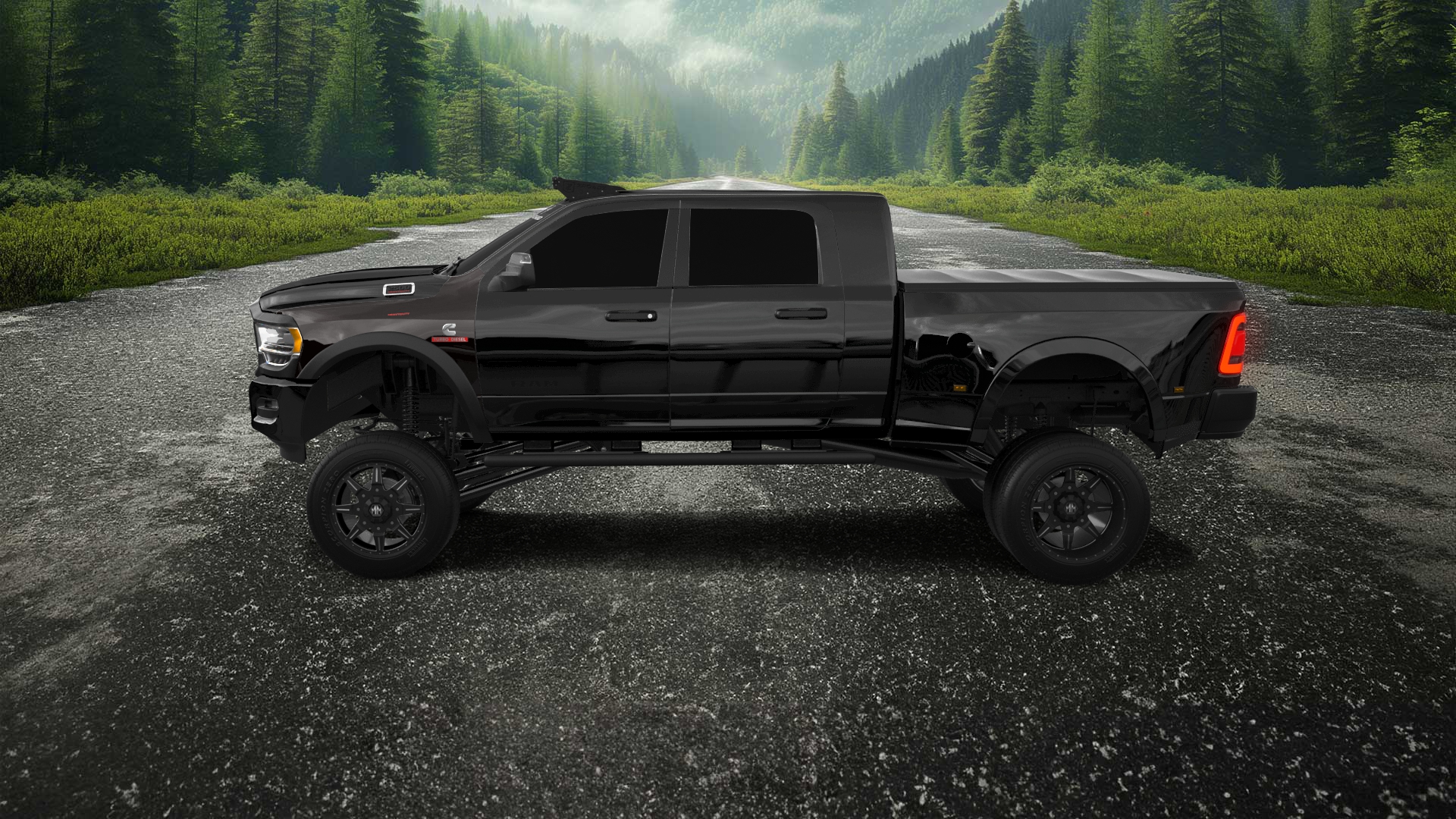 Dodge Ram 3500 4 Door pickup truck 2020 tuning