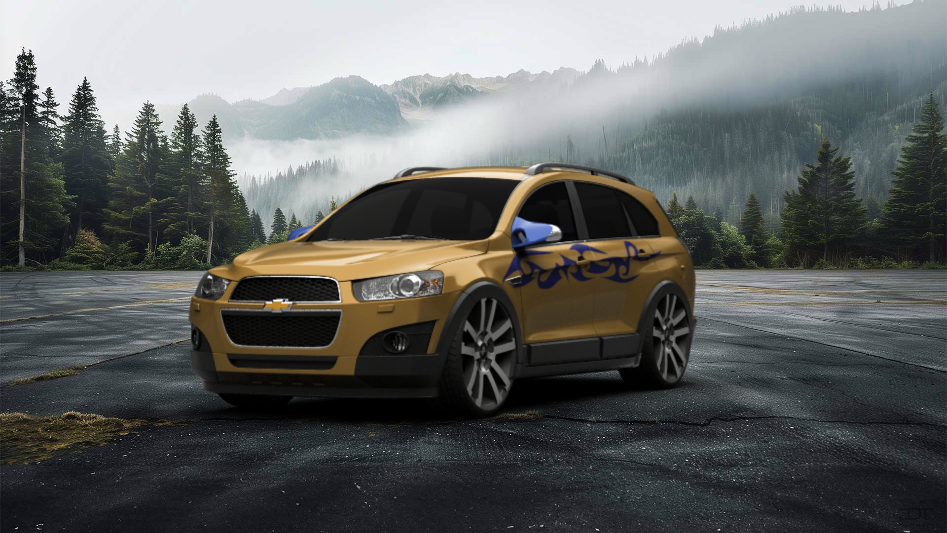 Chevrolet Captiva Crossover 2012 Images