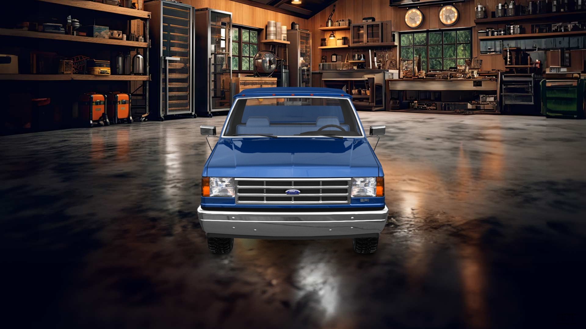 Ford F-150 2 Door pickup truck 1987