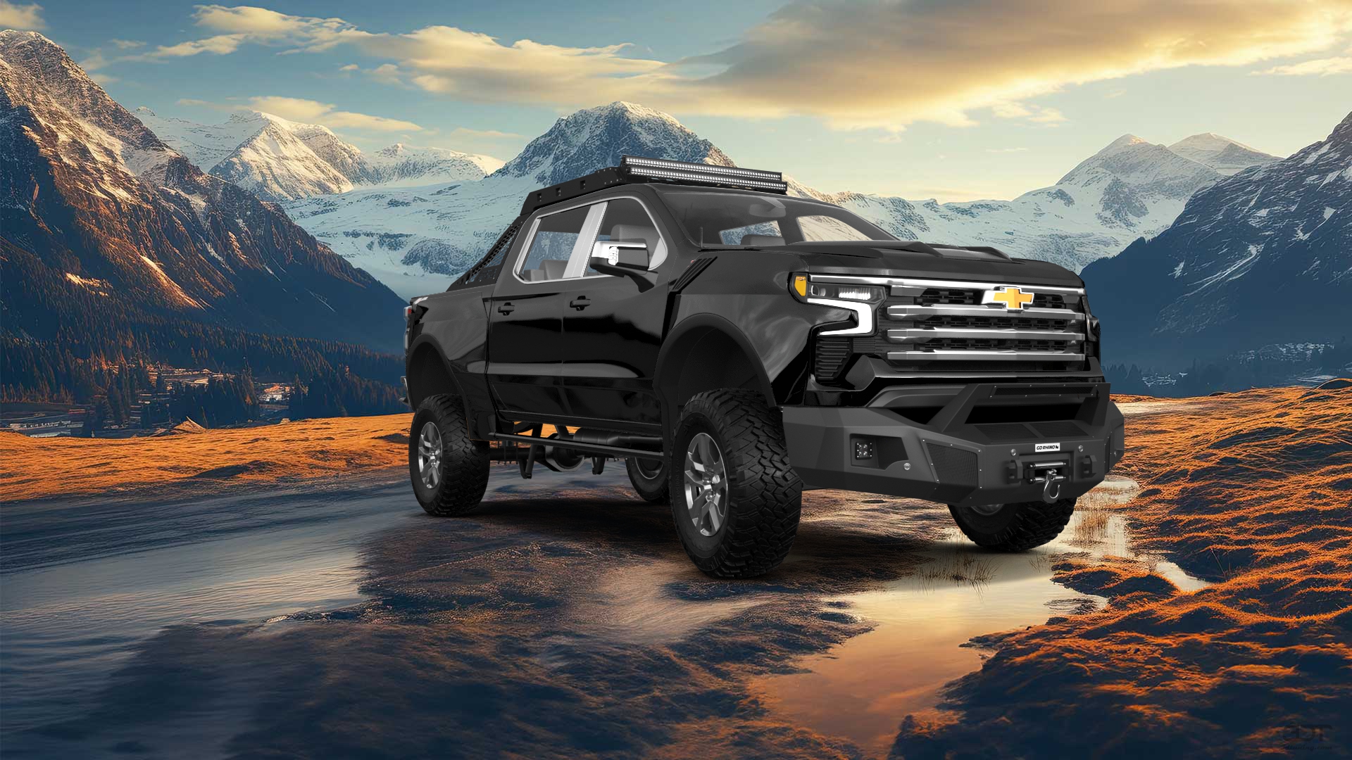 Chevrolet Silverado 1500 Crew Cab 5.8 ft box 4 Door pickup truck 2023