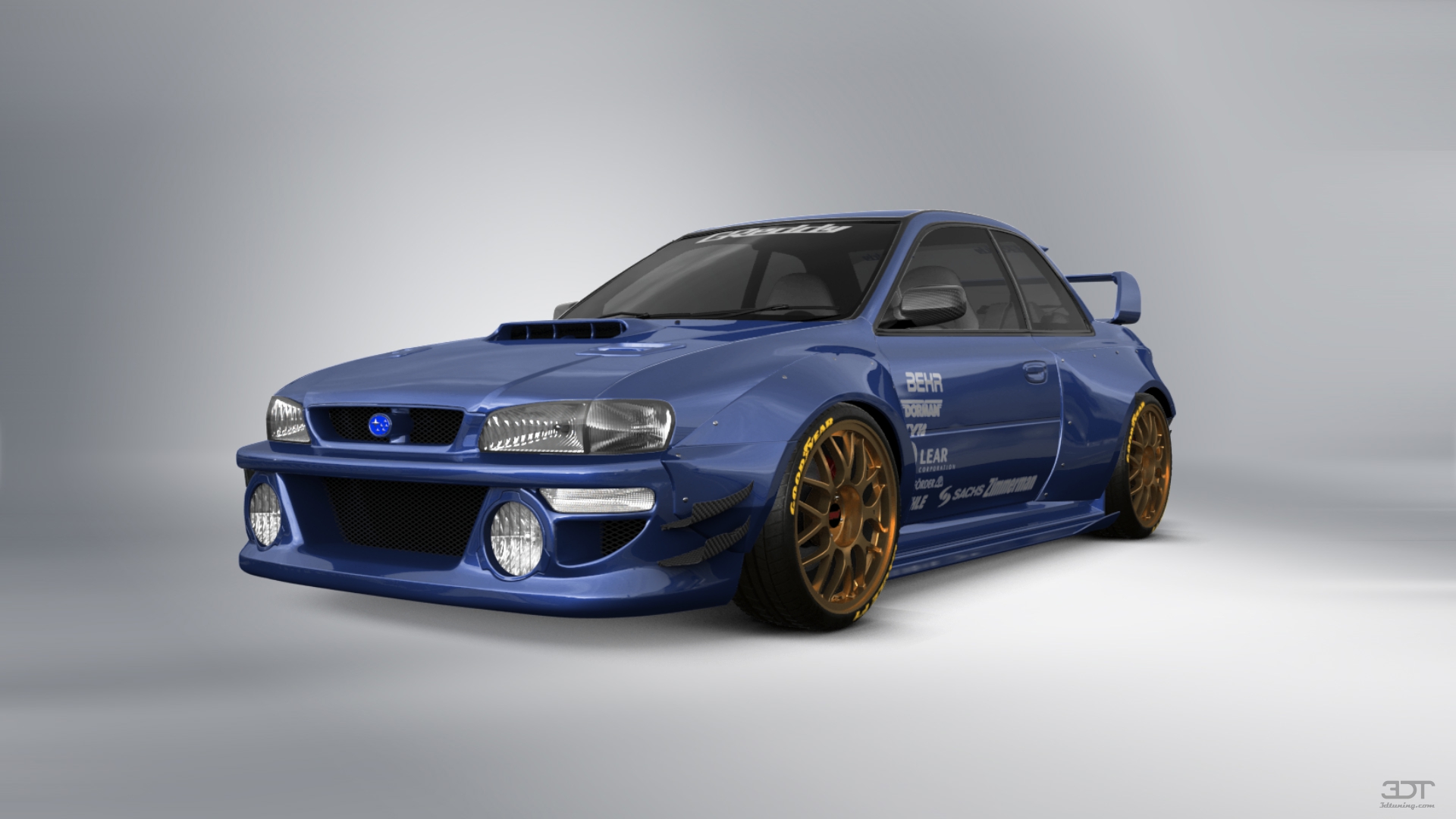 Subaru Impreza WRX STI 22B 2 Door Coupe 2000 tuning