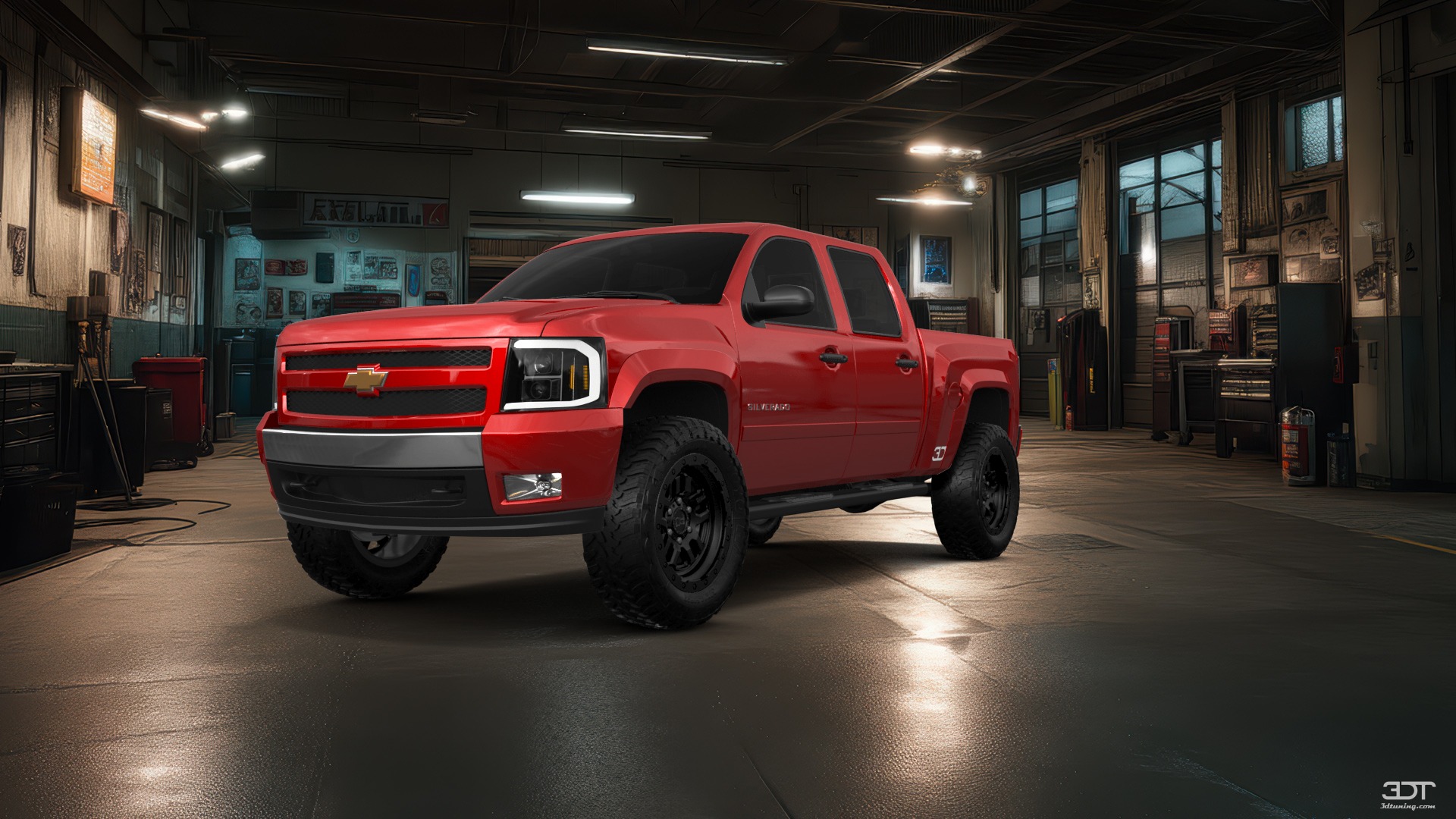 Tuning Chevrolet Silverado 1500 Crew Cab 4 Door pickup truck 2007