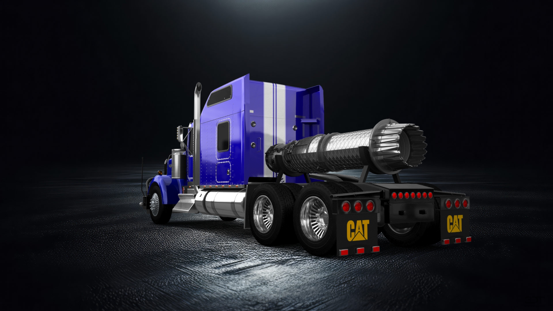 Kenworth W900 Sleeper Cab Truck 2015