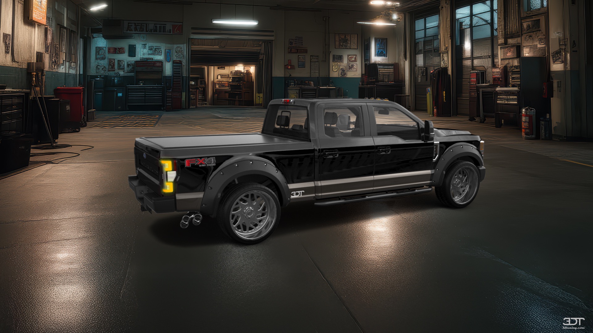 Ford F-250 4 Door pickup truck 2021 tuning