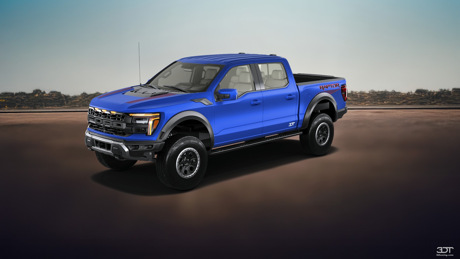 Ford F-150 Raptor 4 Door pickup truck 2024 tuning