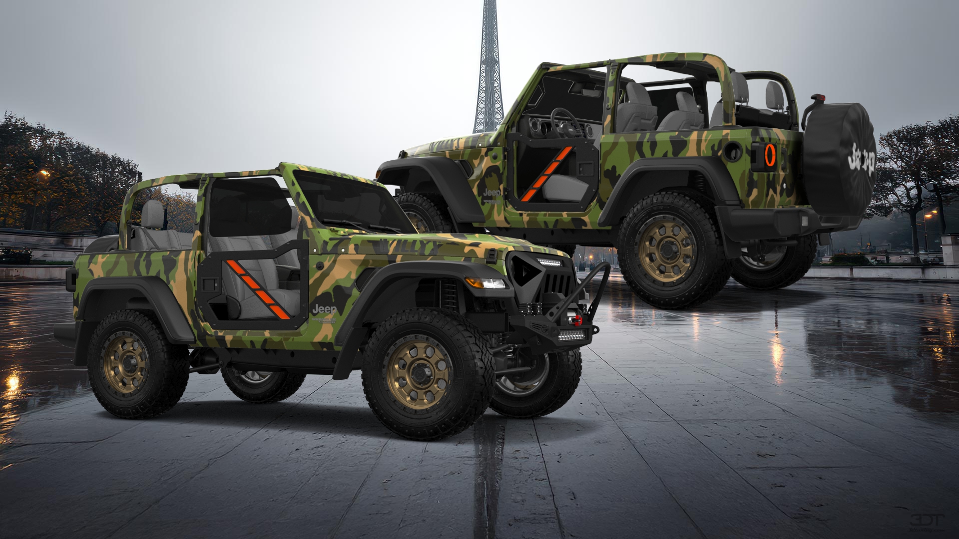 Jeep Wrangler JL 2 Door SUV 2018 tuning