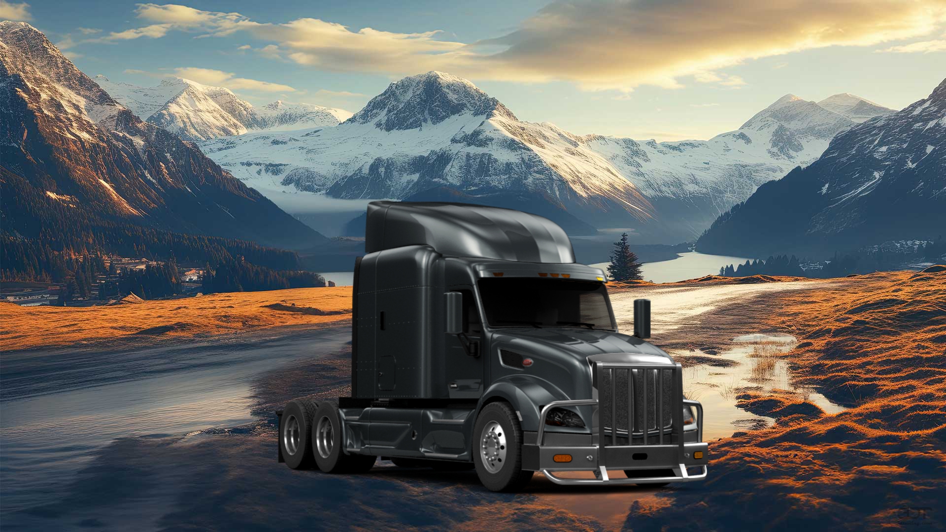 Peterbilt 579 72'' Sleeper Truck 2012 tuning