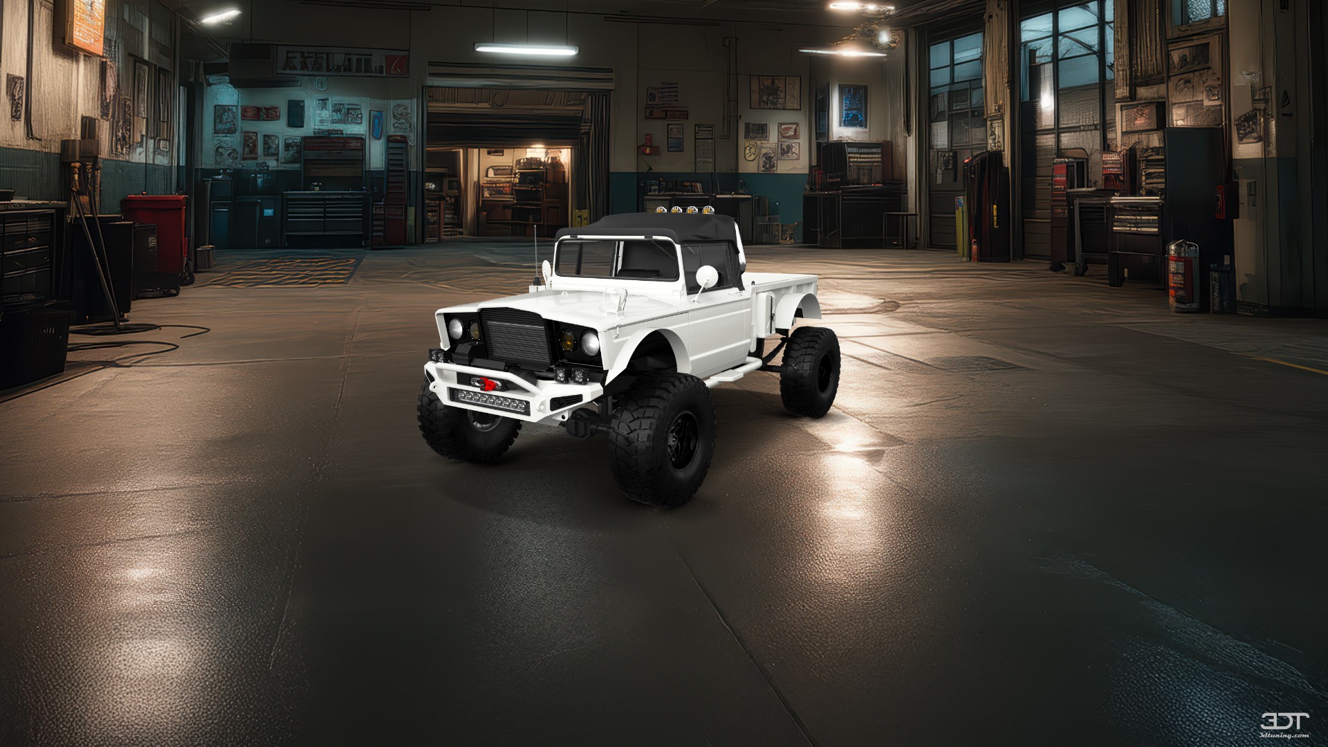 Jeep Kaiser M715 2 Door pickup truck 1968 tuning