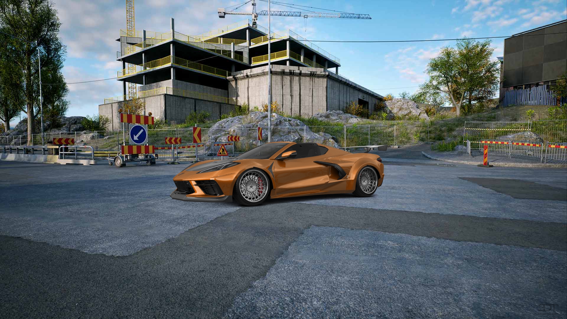 Chevrolet Corvette 2 door targa top 2020 tuning