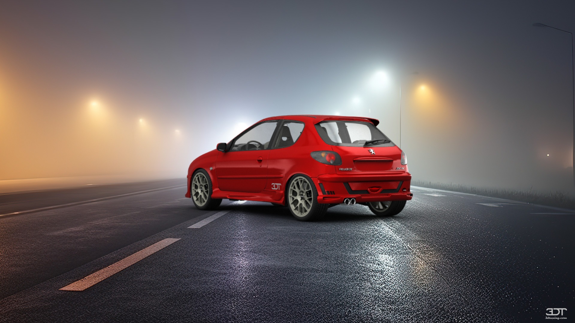 Peugeot 206 3 Door Hatchback 1998 tuning