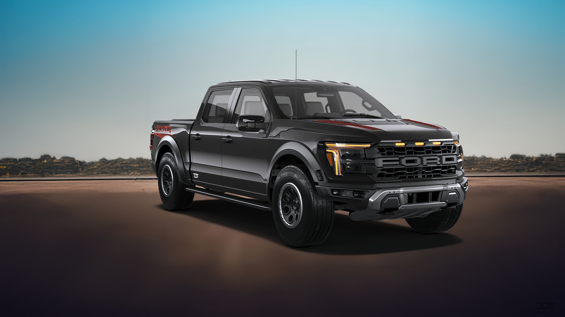 Ford F-150 Raptor 4 Door pickup truck 2024 tuning