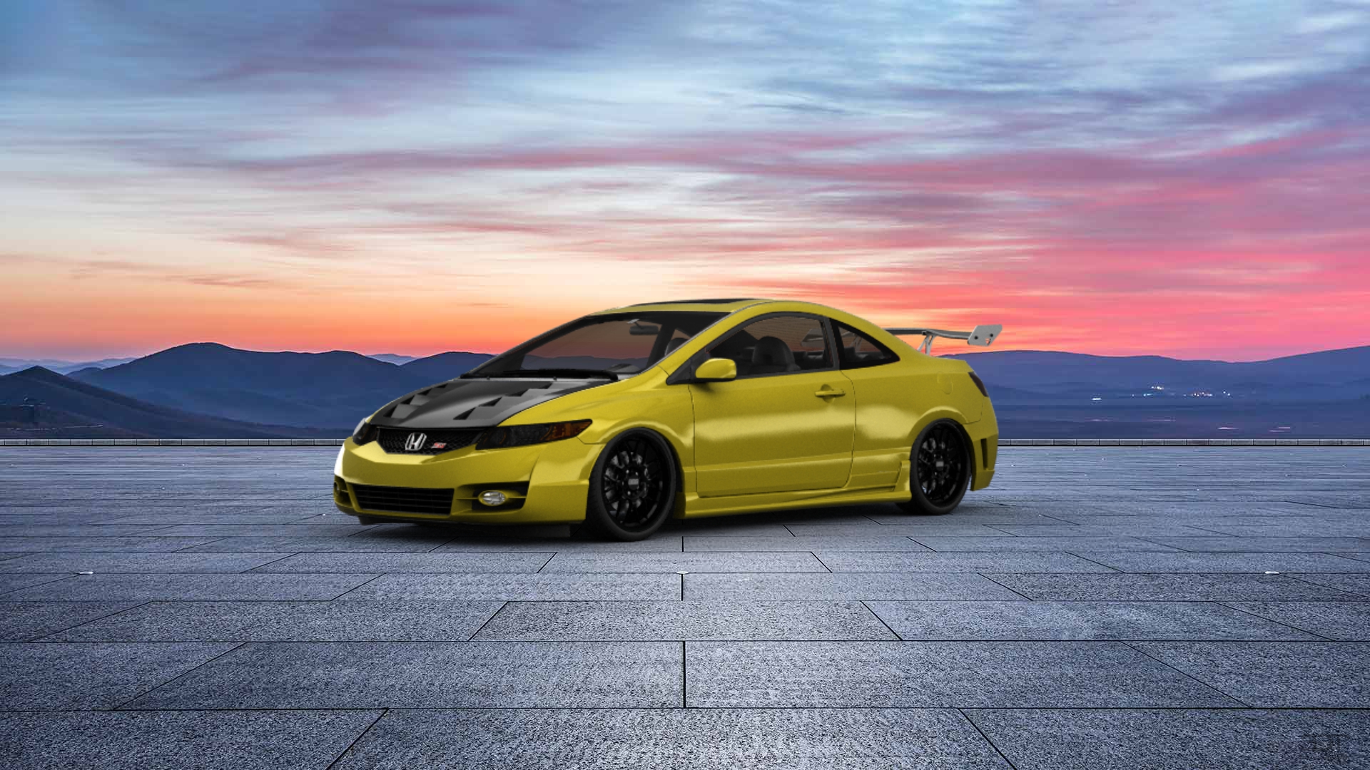 Honda Civic Si Coupe 2006 tuning