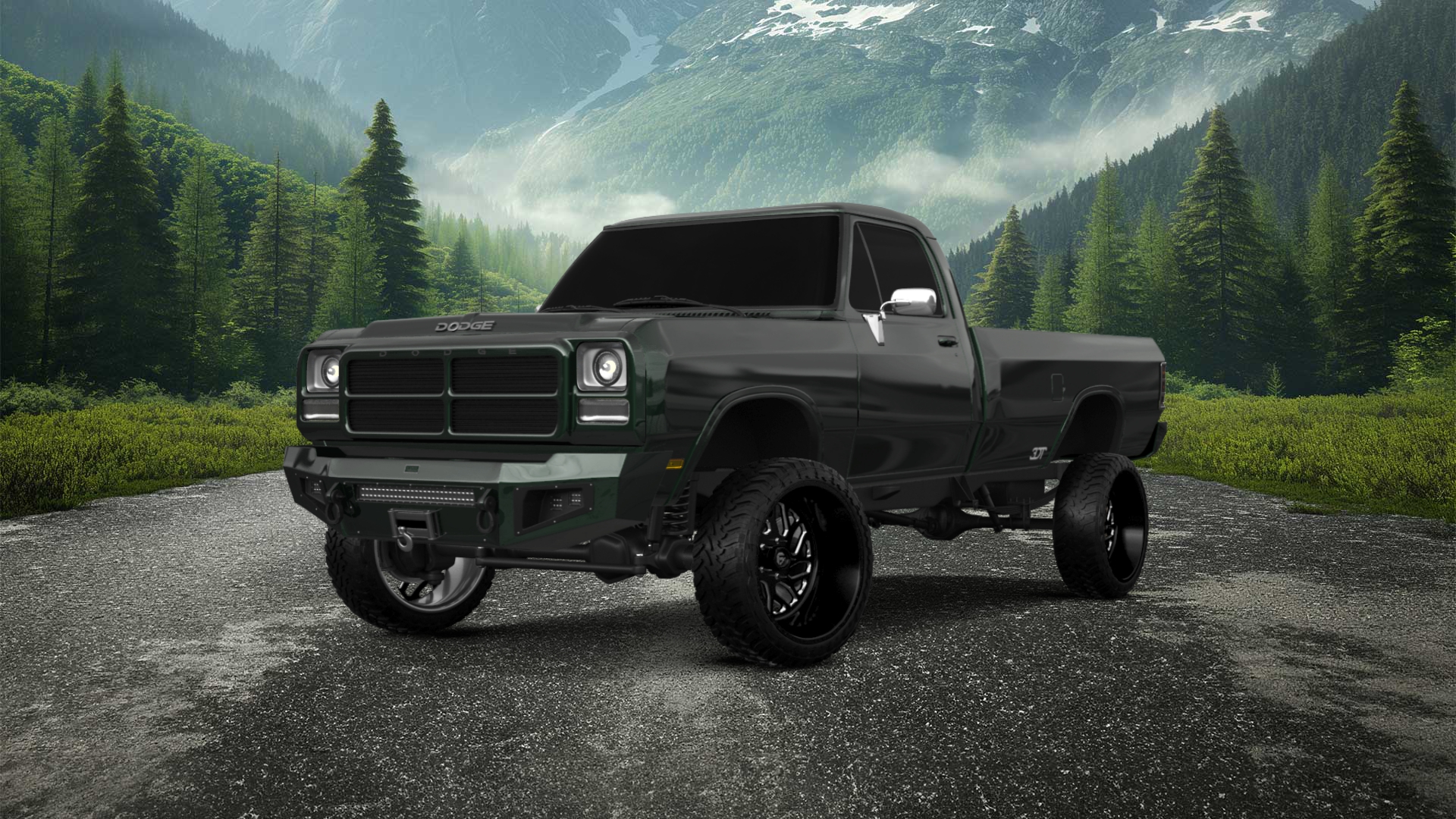 Dodge Ram 2 Door pickup truck 1991