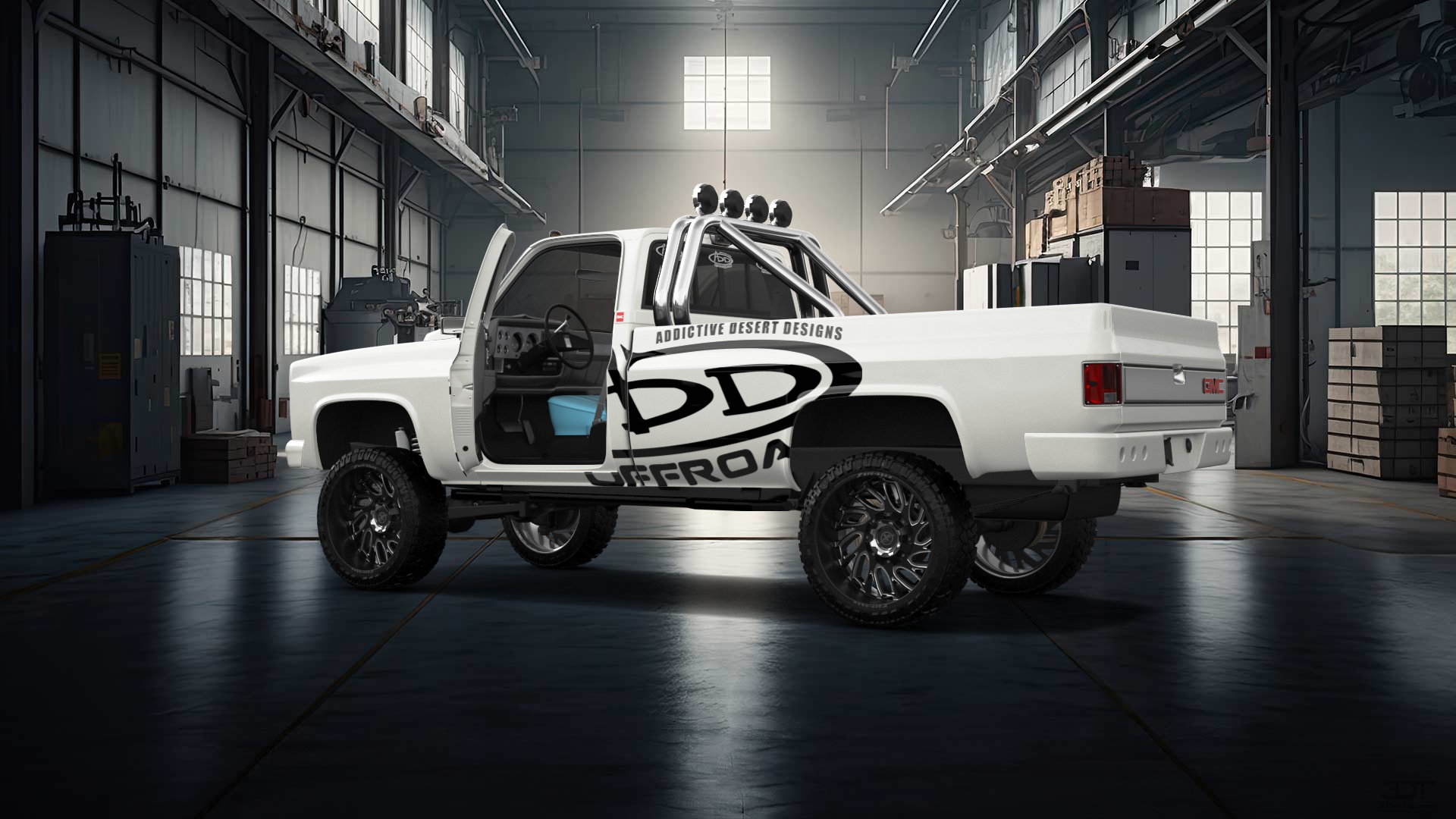 GMC Sierra 1500 2 Door pickup truck 1985 tuning