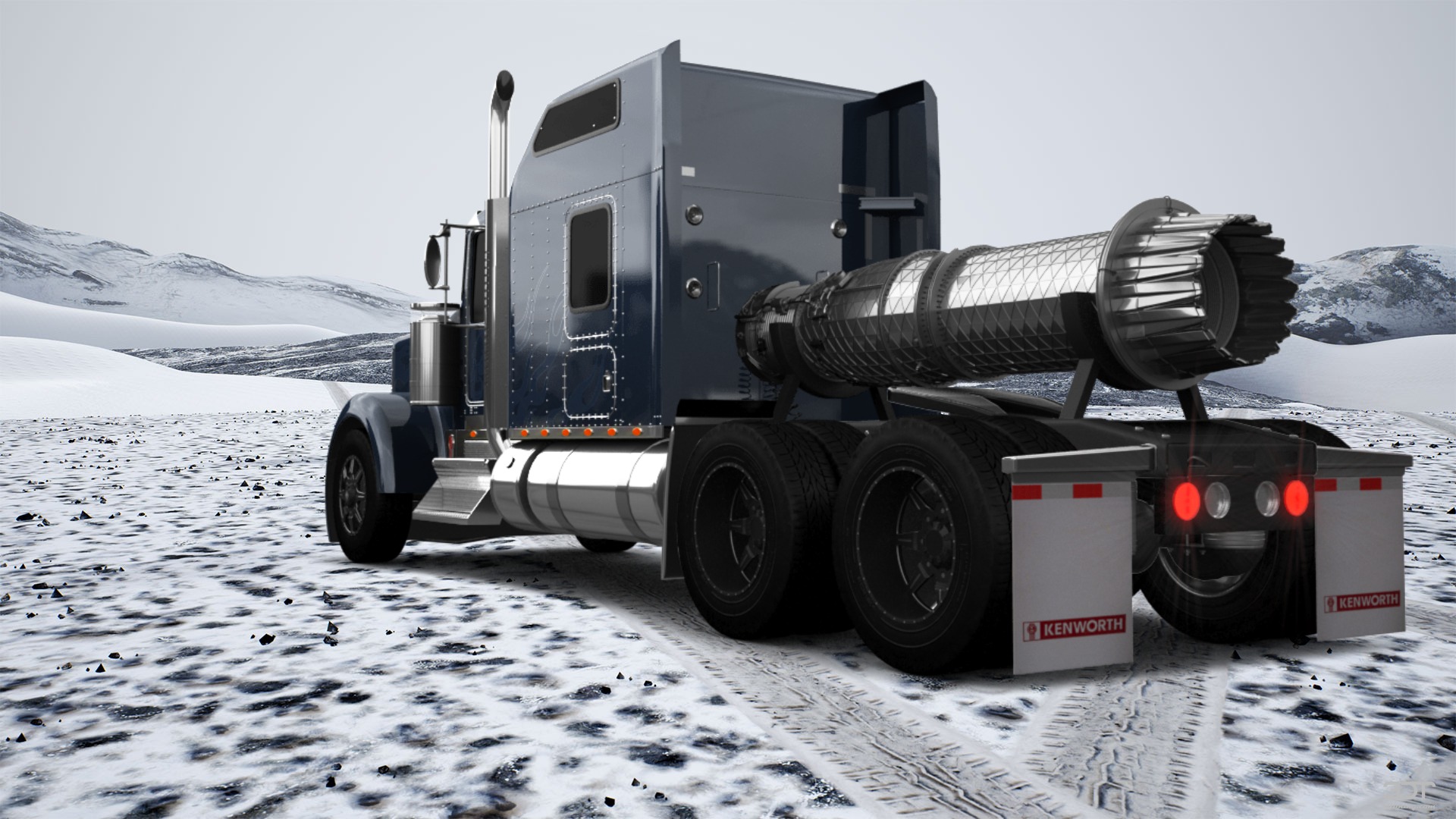 Kenworth W900 Sleeper Cab Truck 2015